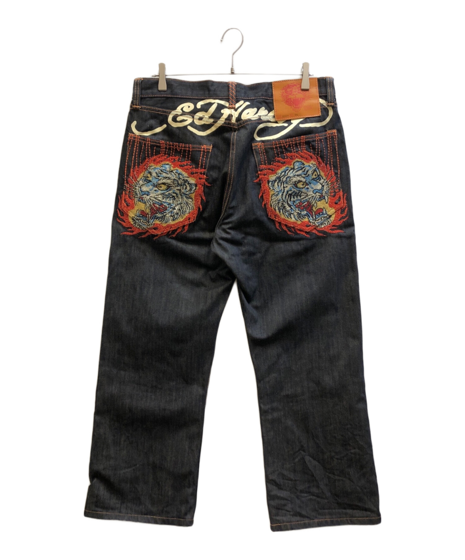 中古・古着通販】ED HARDY (エド ハーディー) デニムパンツ インディゴ