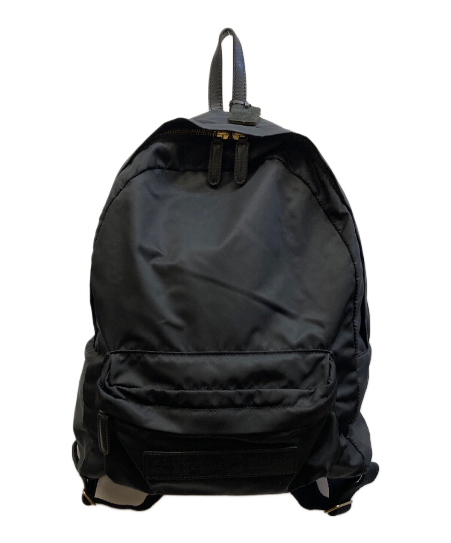 Felisi フェリージ リュック レザー×ナイロン ブラック バックパック