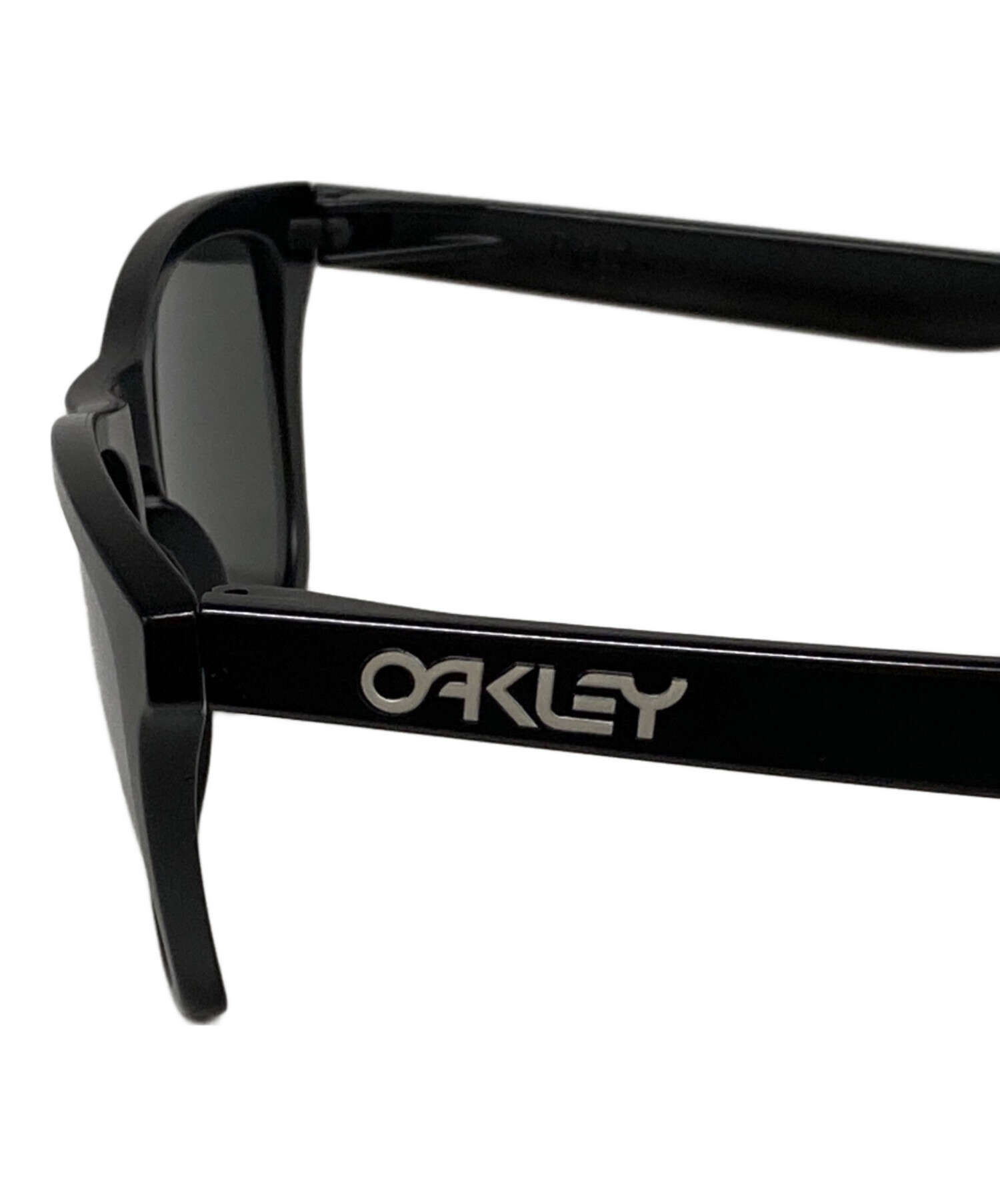 Oakley スポーツサングラス ブラック　サブゼロ　USA製　旧ロゴ Oakley zero usa製 ブラック Oakley スポーツサングラス ブラック