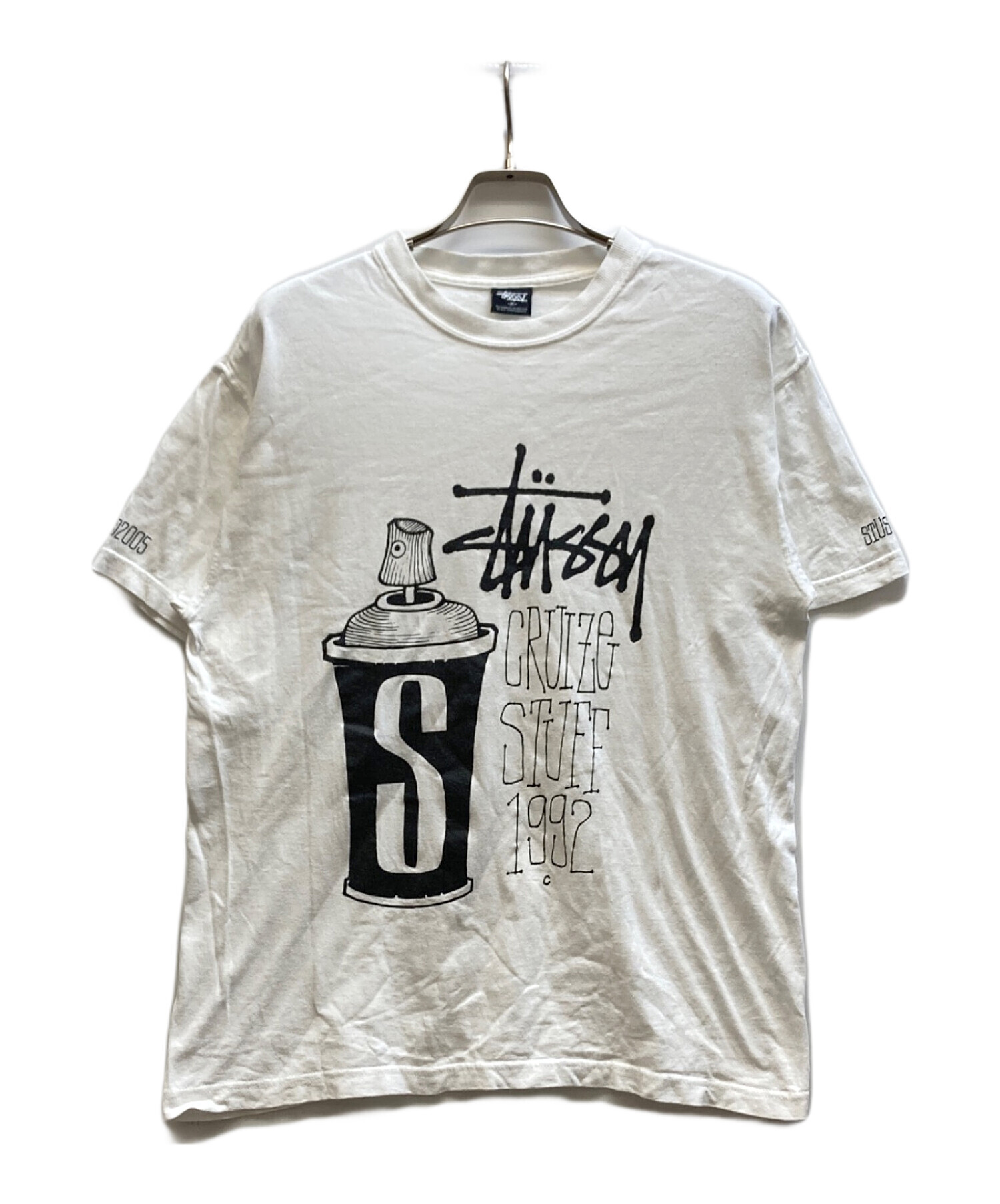 中古・古着通販】stussy (ステューシー) スプレー缶Tシャツ/CRUIZE
