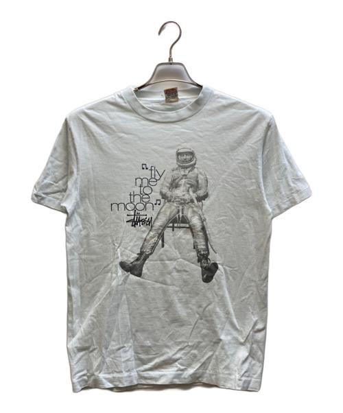 中古・古着通販】stussy (ステューシー) プリントTシャツ/Fly me to