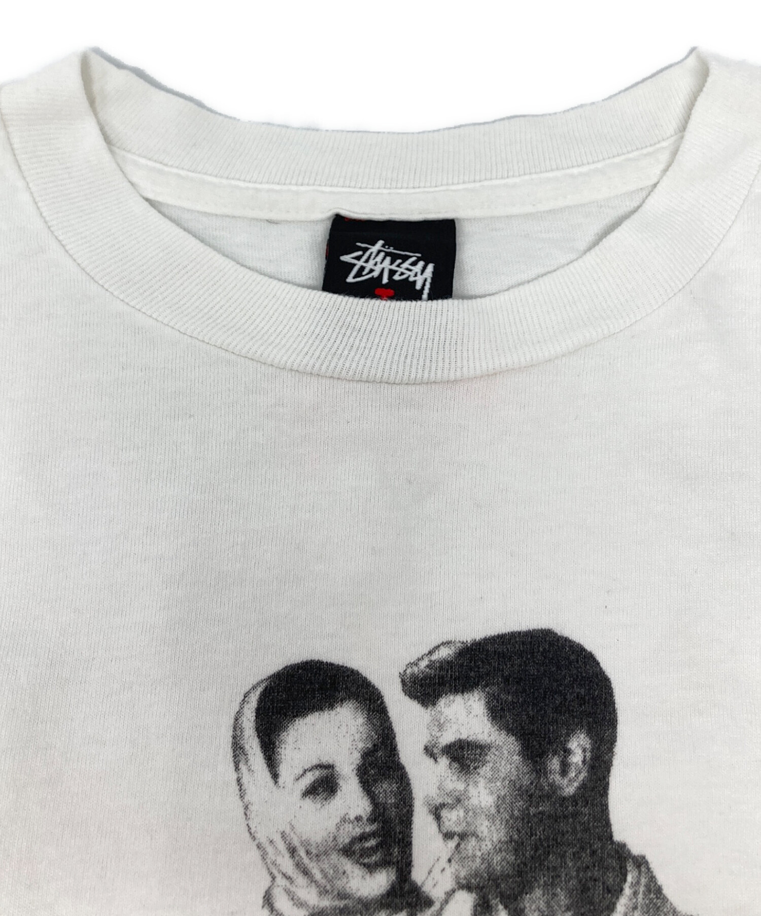 中古・古着通販】stussy (ステューシー) プリントTシャツ/ローマの休日