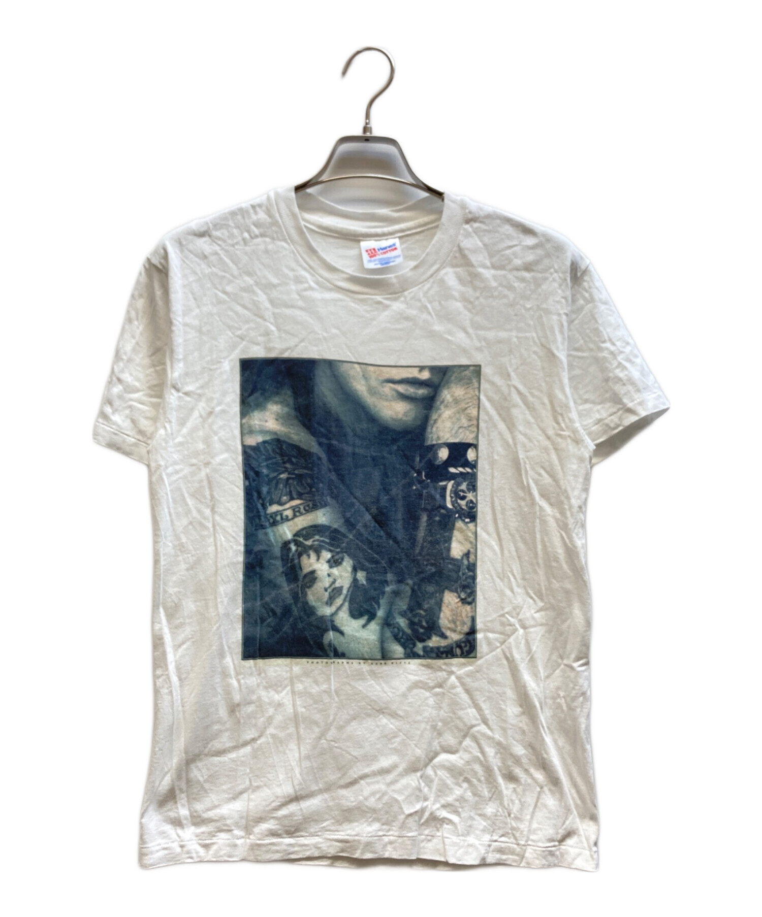 中古・古着通販】Hanes (ヘインズ) 90`sプリントTシャツ/HERB RITTS 