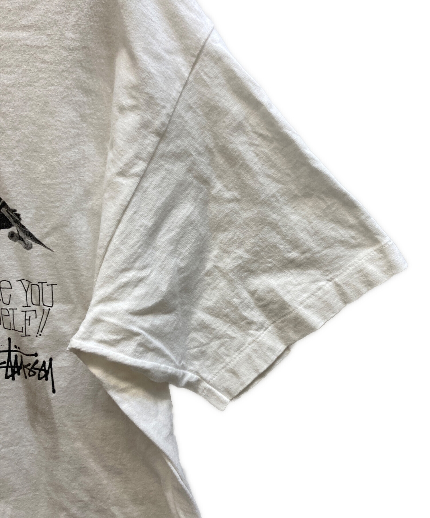 中古・古着通販】stussy (ステューシー) フォトTシャツNixon ホワイト 