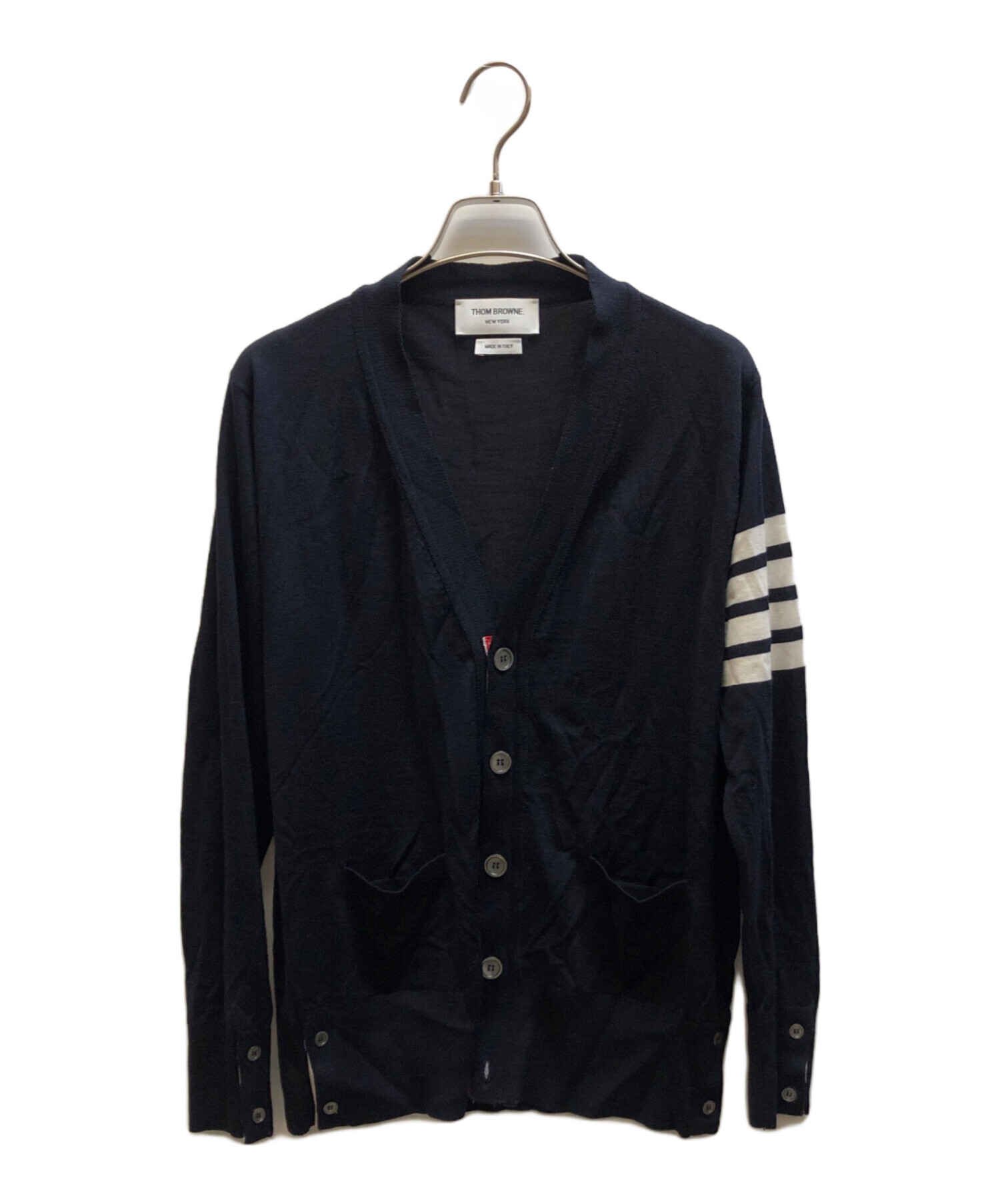 中古・古着通販】Thom Browne (トムブラウン) メリノウール4BARニット 