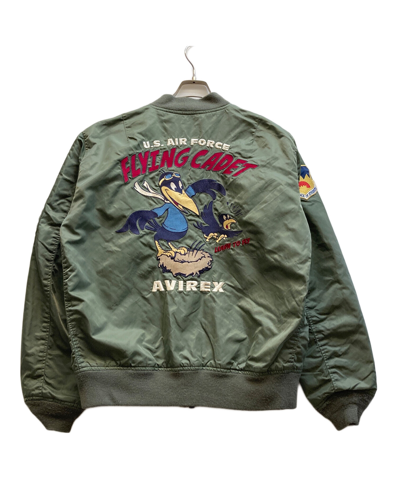 中古・古着通販】AVIREX (アヴィレックス) ライト MA-1 フライング