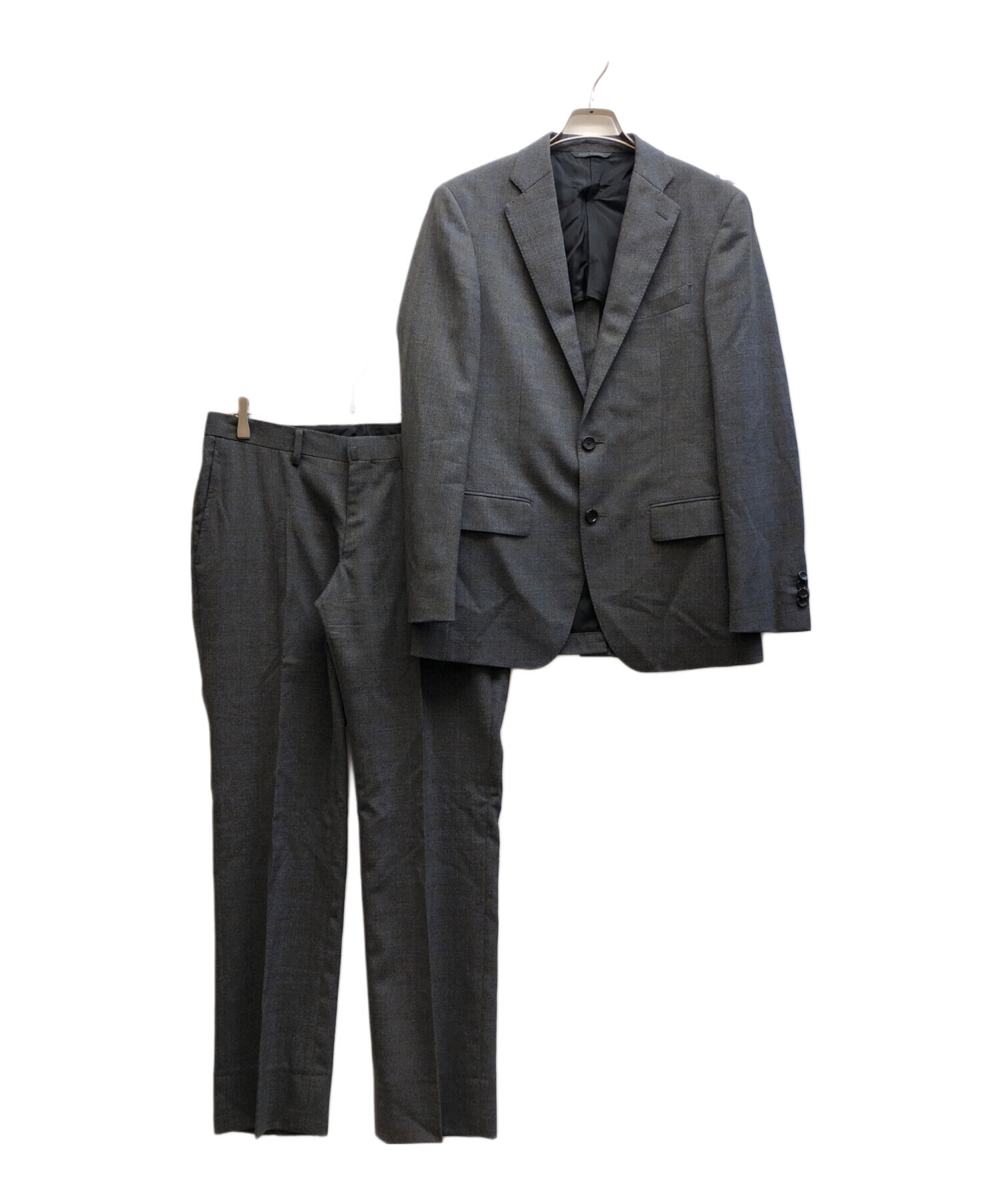 中古・古着通販】D'URBAN (ダーバン) 2Bセットアップスーツ グレー