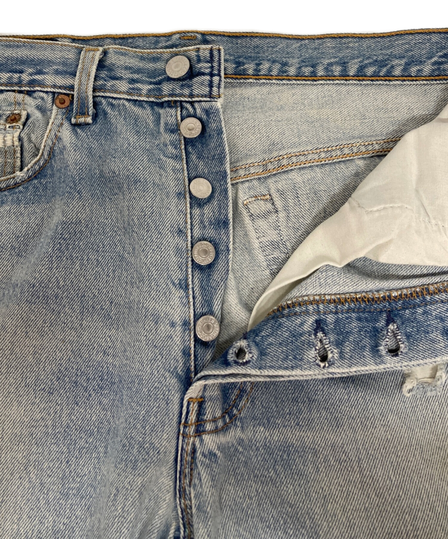 中古・古着通販】LEVI'S (リーバイス) 90's501ダメージデニムパンツ