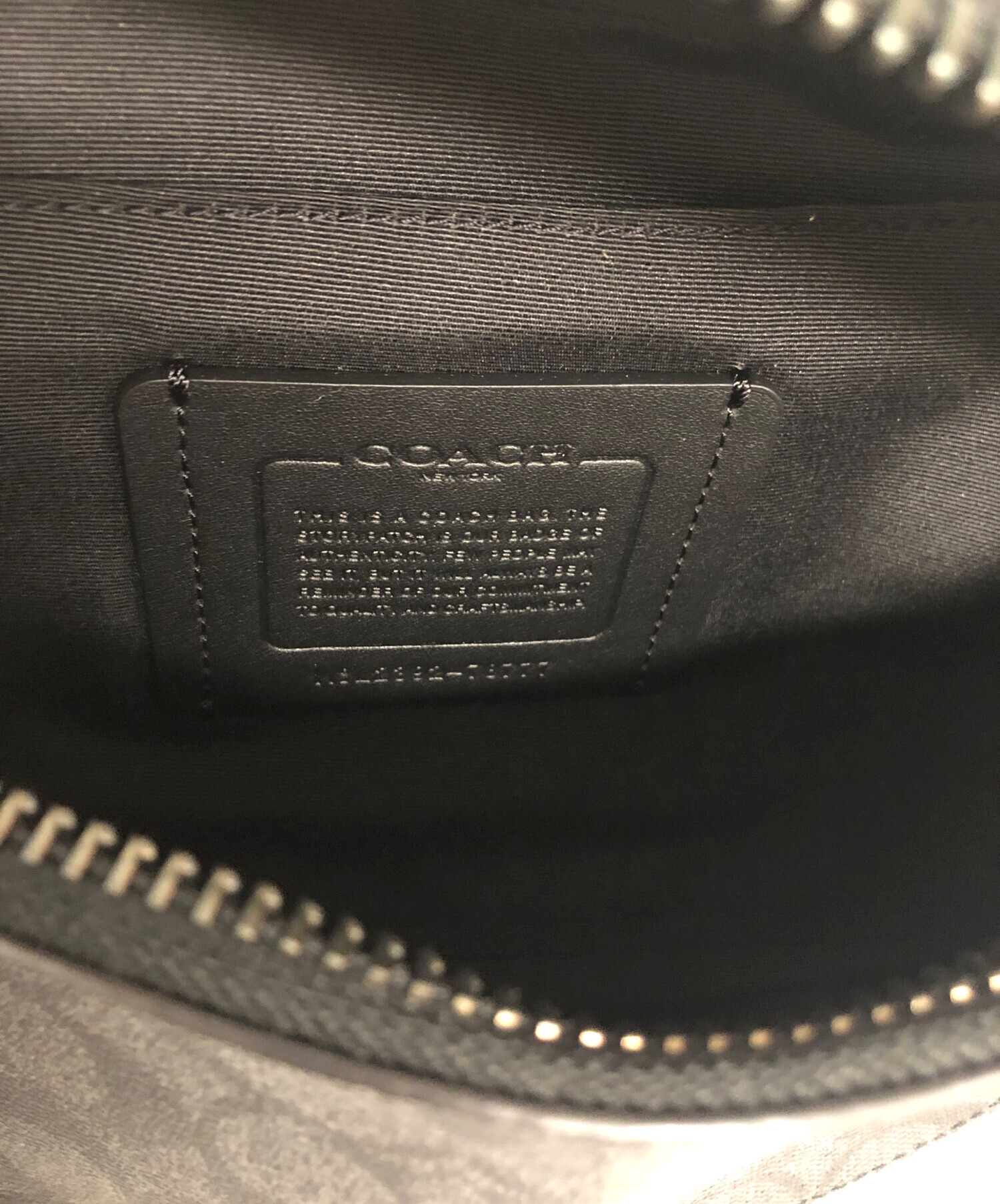 中古・古着通販】COACH (コーチ) ワーレン ベルト バッグ シグネチャー