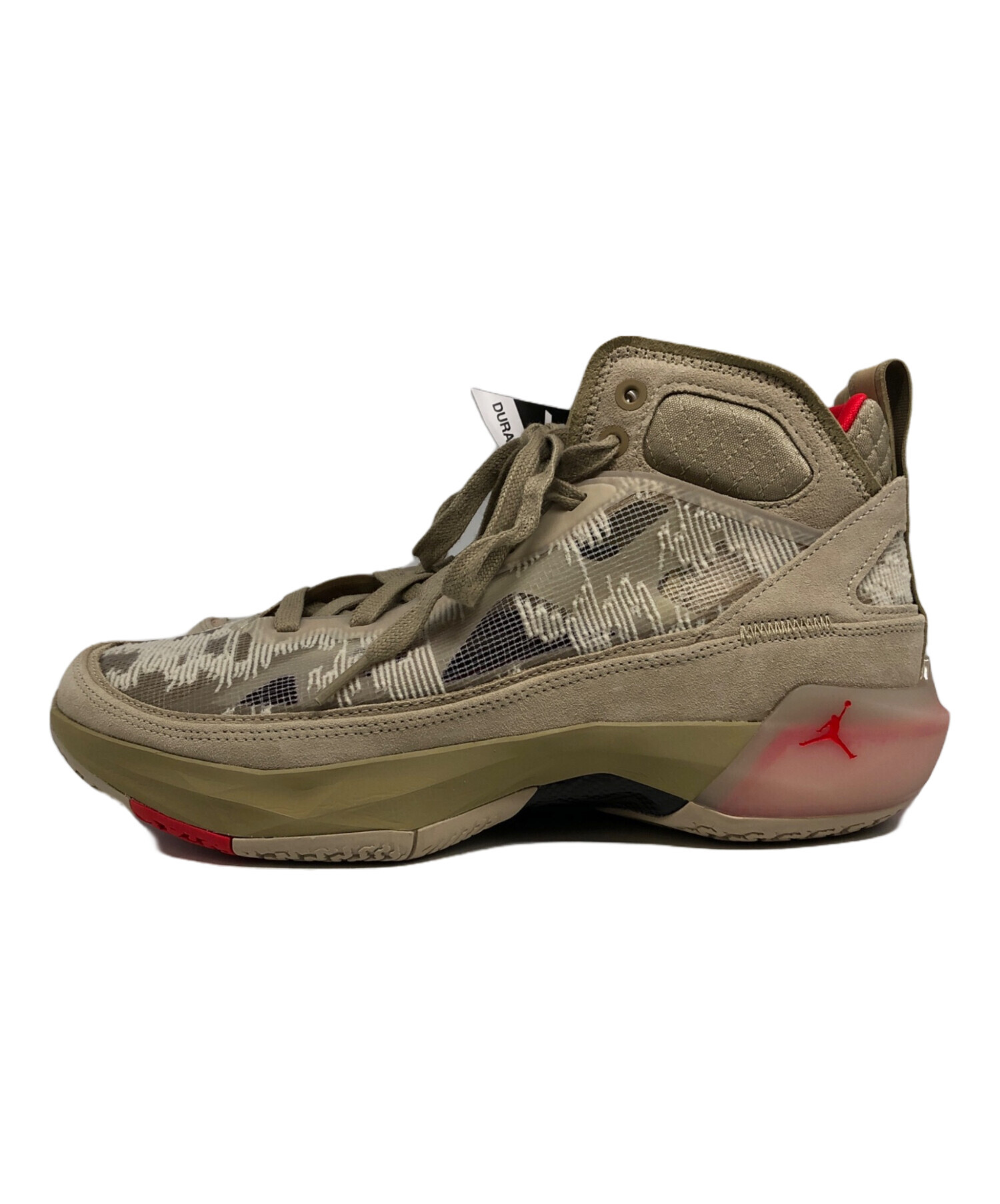 中古・古着通販】NIKE (ナイキ) AIR JORDAN 37 PRM PF ベージュ サイズ 