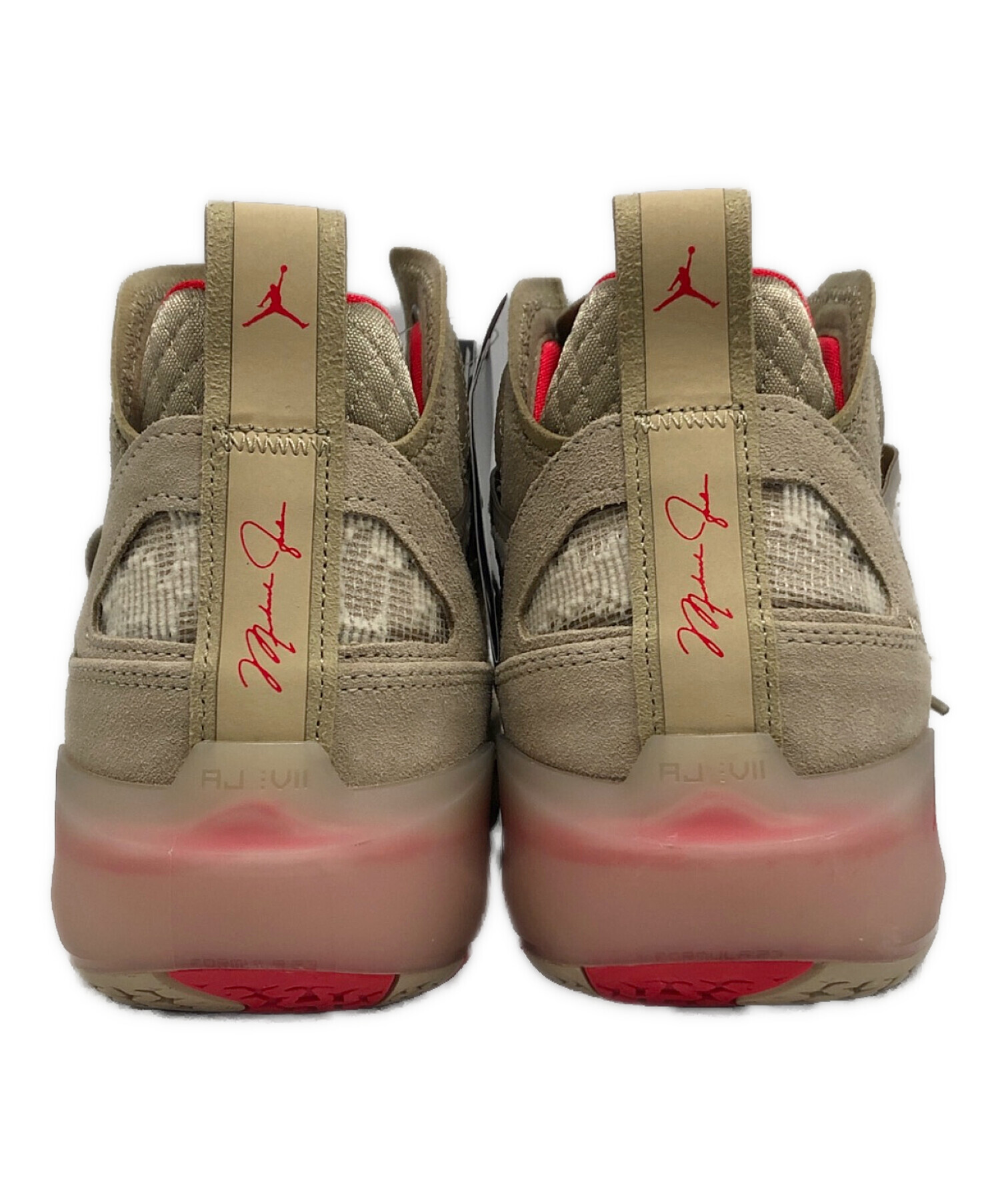 中古・古着通販】NIKE (ナイキ) AIR JORDAN 37 PRM PF ベージュ サイズ 