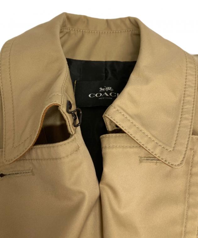 未使用タグ付き16万円COACH ボア付きトレンチコート ライナー付き ベージュ 公式】COACH – コーチ | リラックスド トレンチ