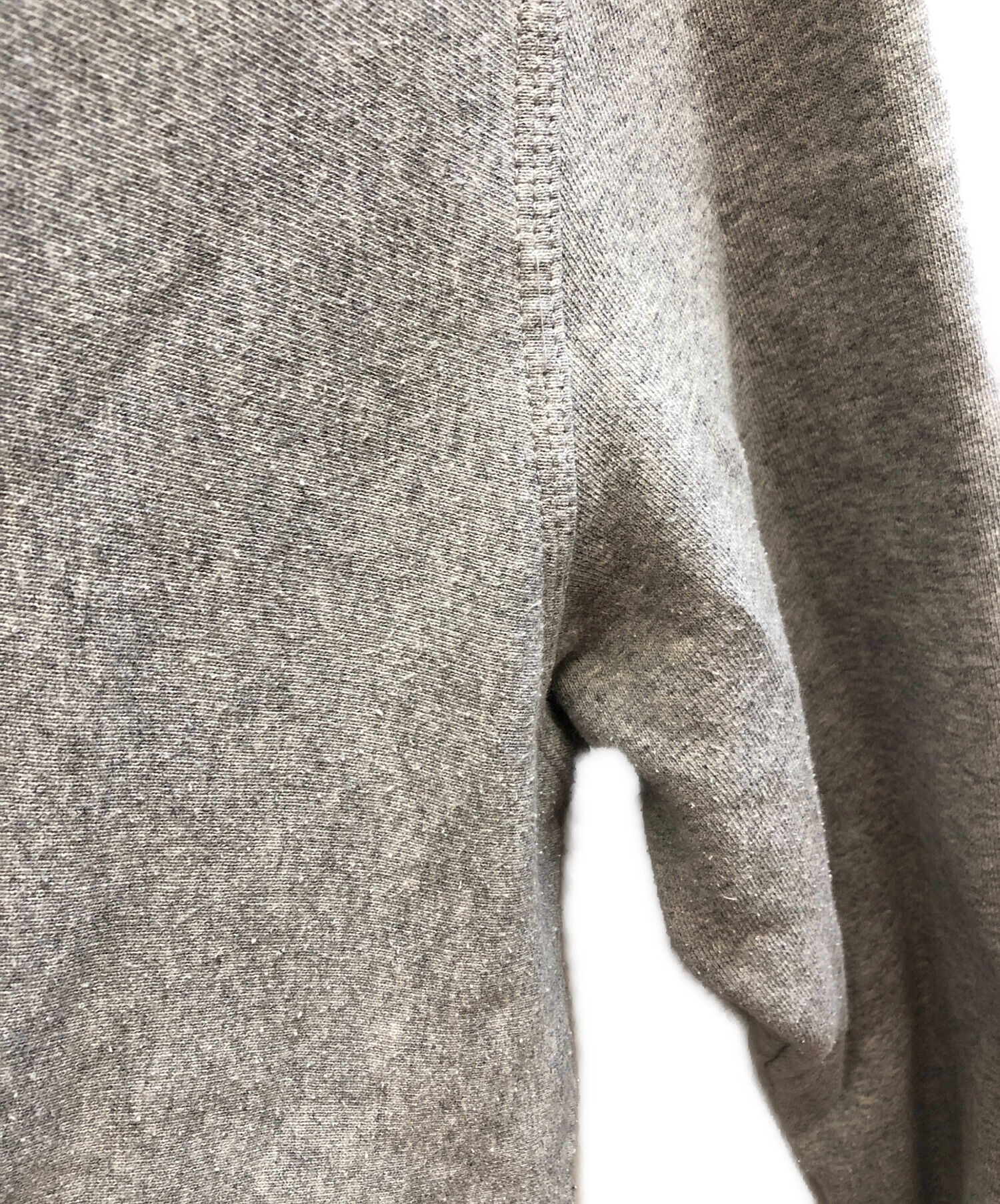 stussy ステューシー ハーフジップ グレー Ｌ 中古・古着通販】stussy (ステューシー) ハーフジップスウェット