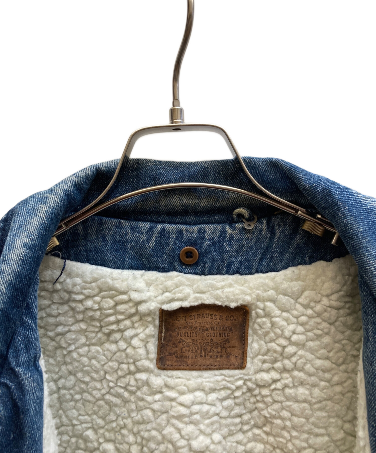 中古・古着通販】LEVI'S (リーバイス) 裏ボアデニムジャケット