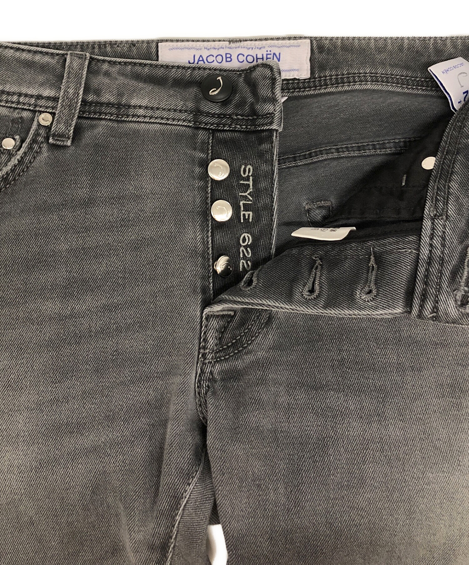 美品★ヤコブコーエン ラグジュアリークラシックエディション ウールパンツ 32黒 美品☆ヤコブコーエン ラグジュアリークラシックエディション ウール