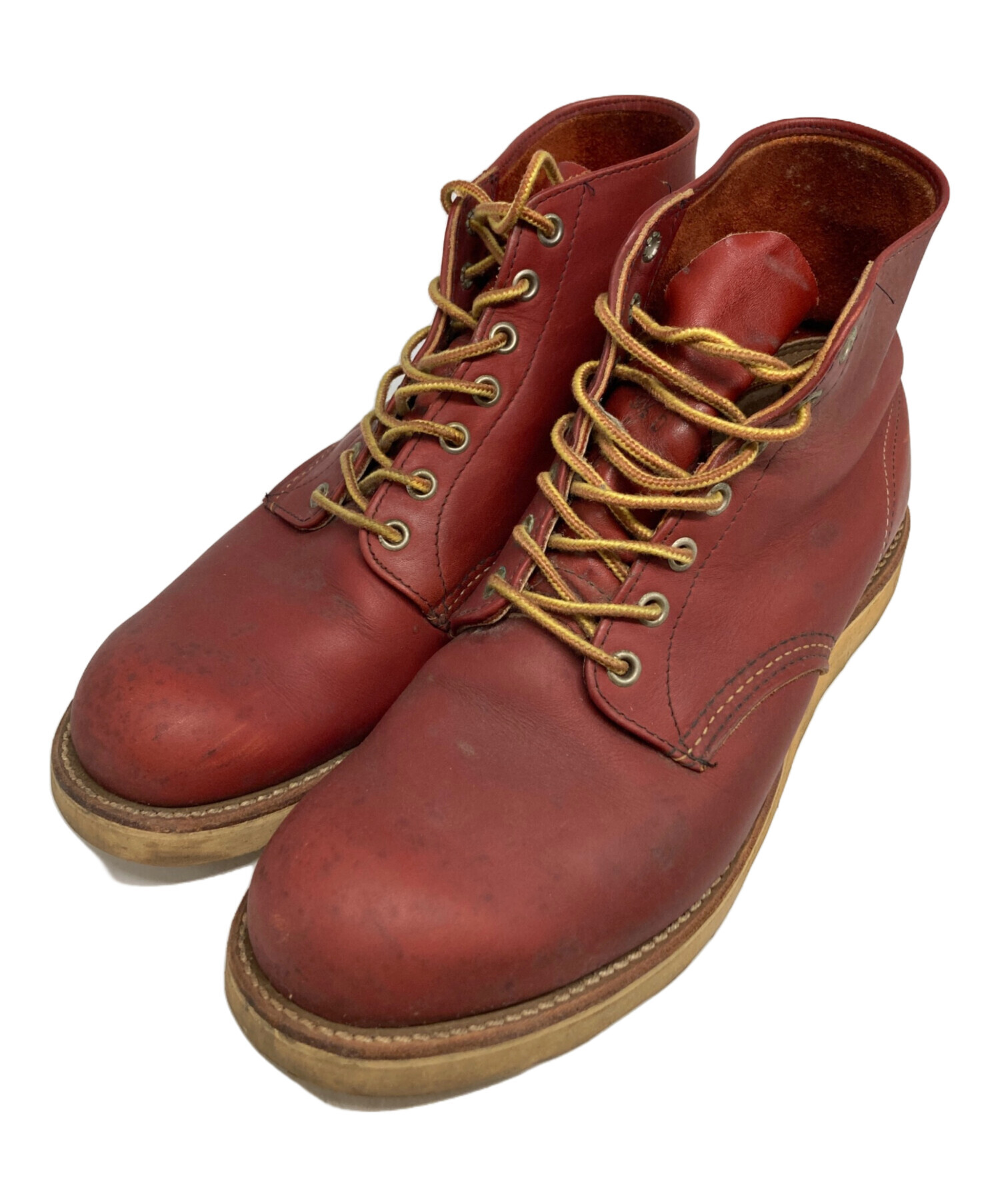 REDWING 8166 6inch クラシックラウンド 犬タグ US9 新品 中古・古着通販】RED WING (レッドウィング) 白スクエア犬タグ 8166 6