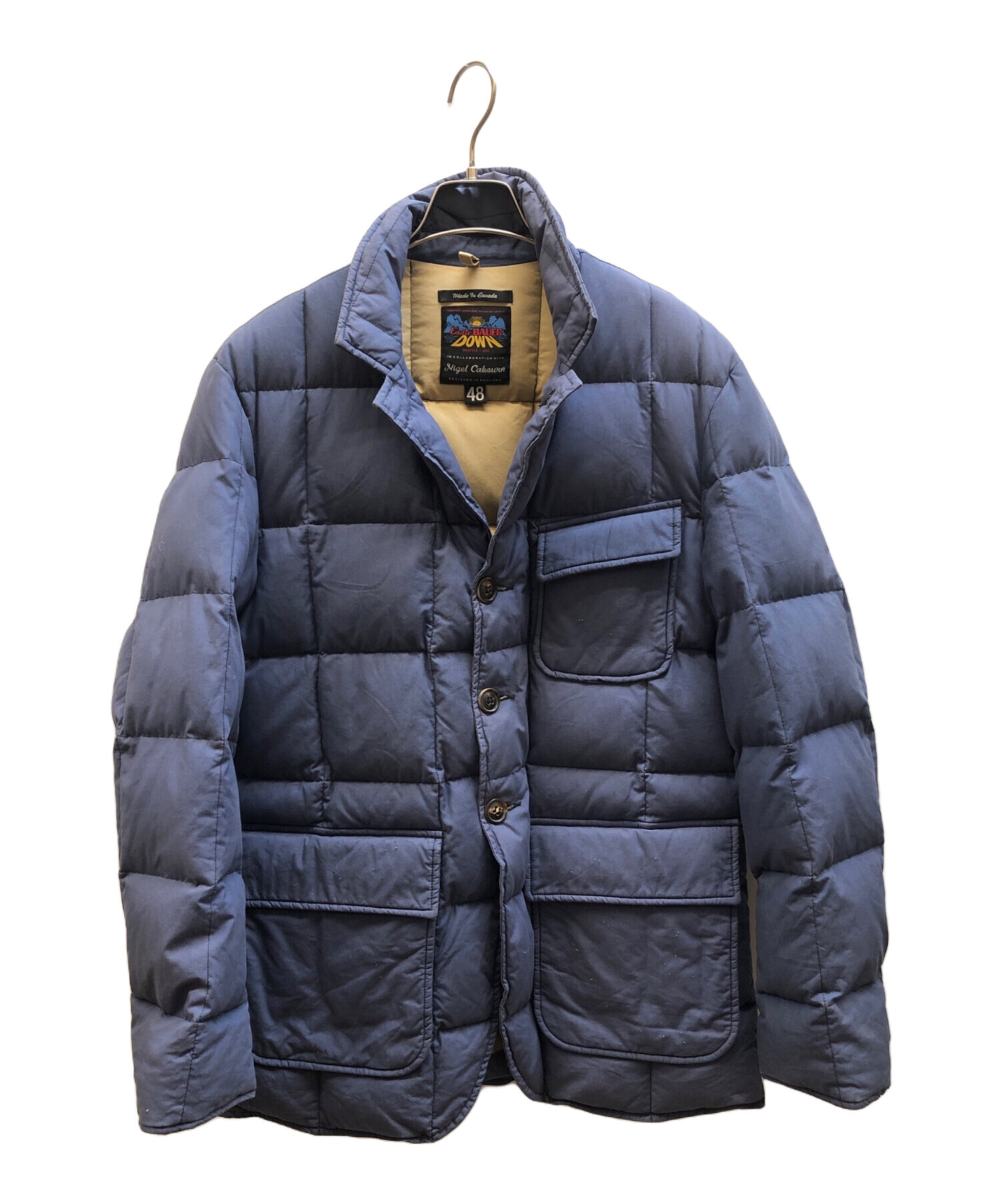 ナイジェルケーボンxエディー・バウアーダウンジャケット(オイルコーティング) NIGEL CABOURN｜エディ・バウアー×ナイジェル・ケーボンの
