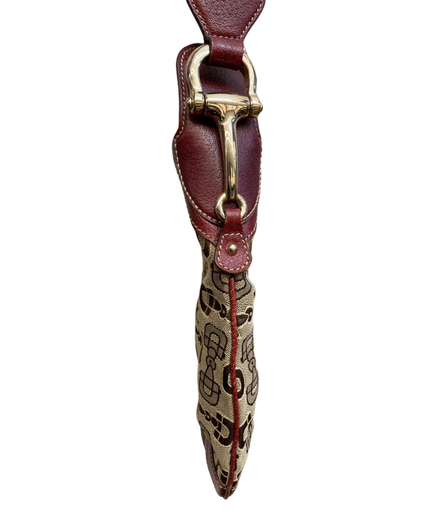 中古・古着通販】GUCCI (グッチ) グッチシマ ホースビット柄キャンバス