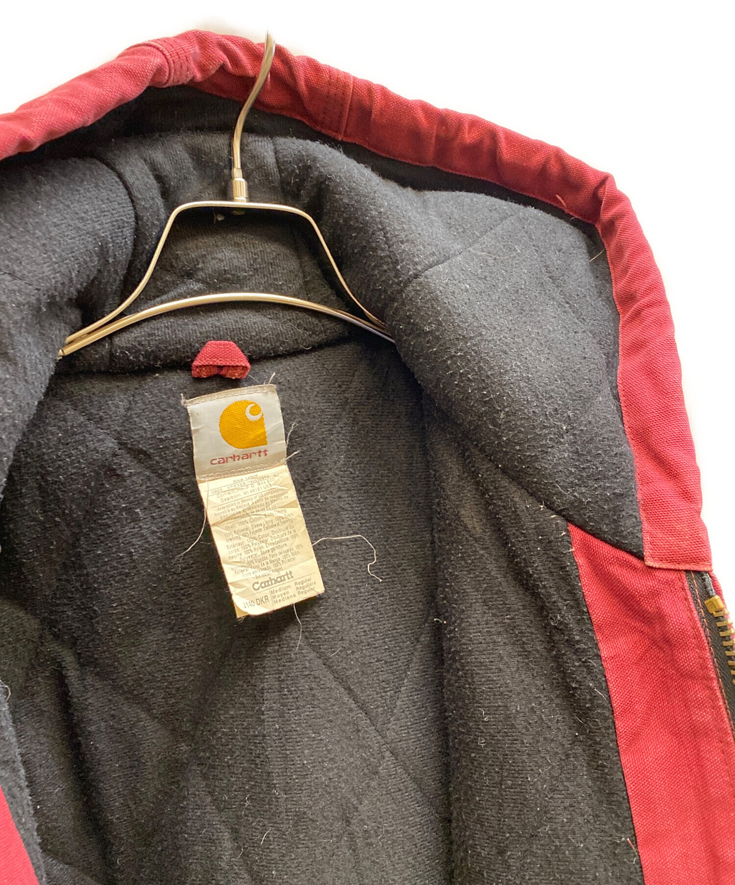 中古・古着通販】CarHartt (カーハート) アクティブジャケット レッド