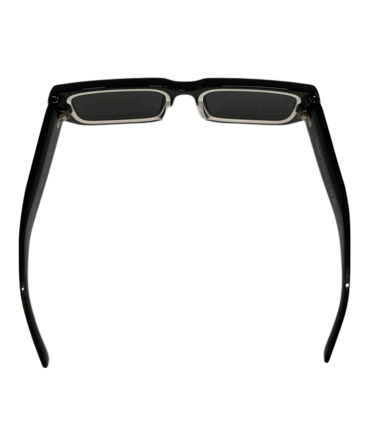 中古・古着通販】PRADA (プラダ) Symbole sunglasses ブラック サイズ