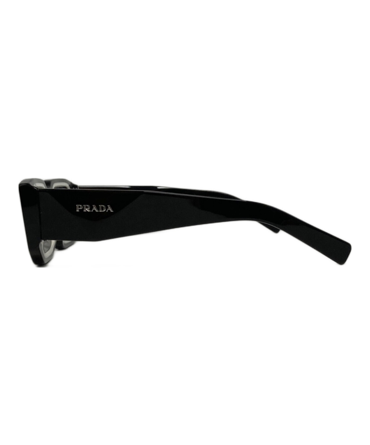 中古・古着通販】PRADA (プラダ) Symbole sunglasses ブラック サイズ