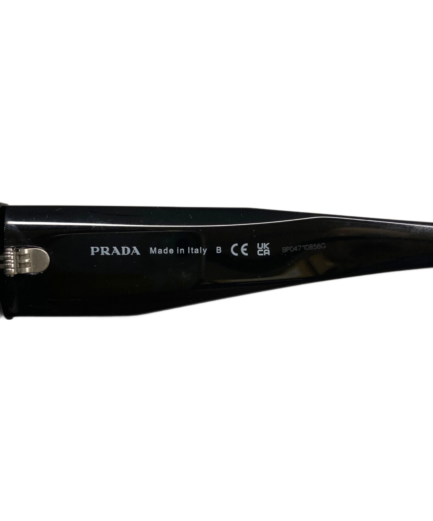 中古・古着通販】PRADA (プラダ) Symbole sunglasses ブラック サイズ