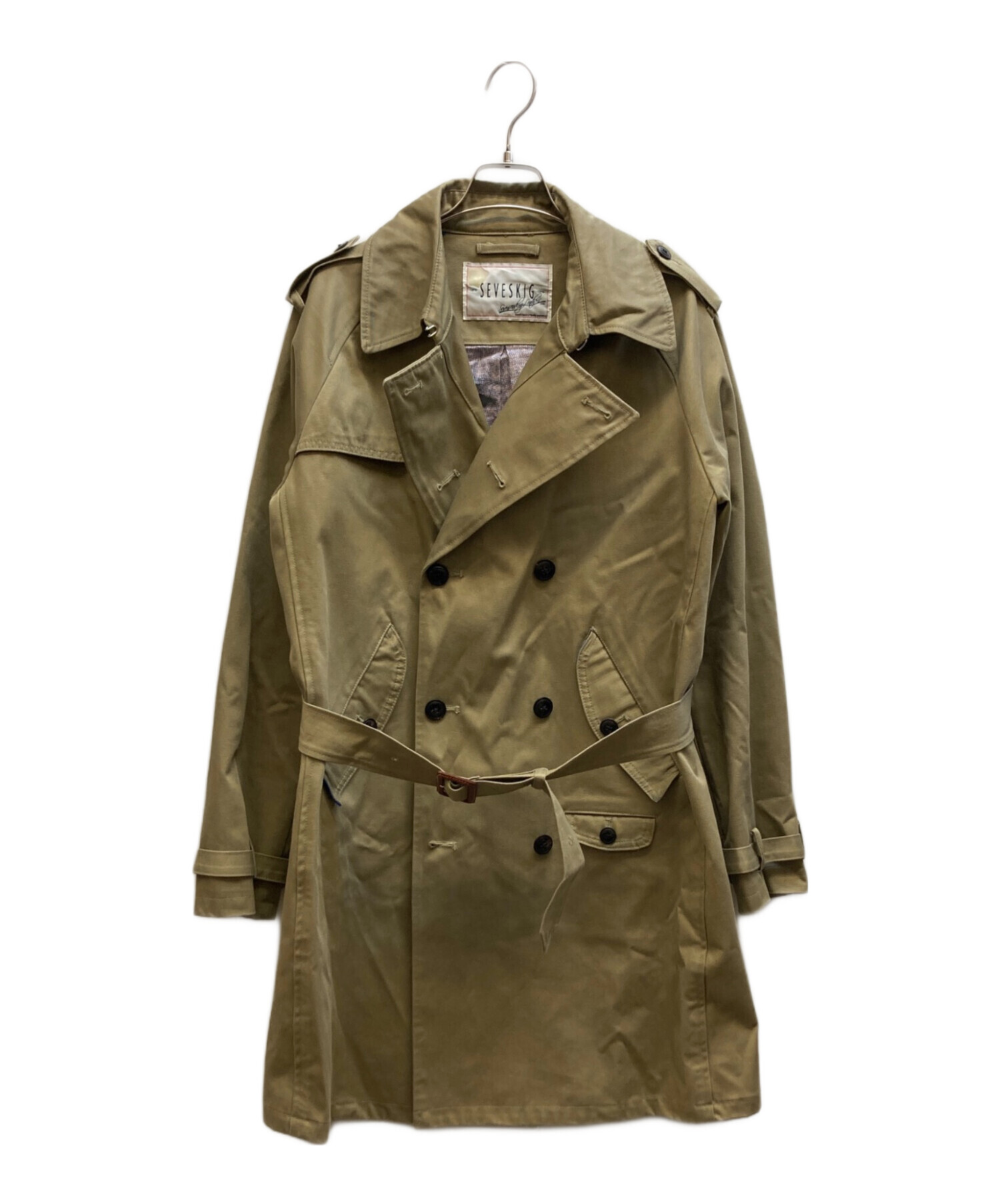 S*F様 KLARK TEKNIK DN410 中古 ジャンク 送料込 中古・古着通販】SEVESKIG (セヴシグ) PVC加工BONDING TRENCH COAT