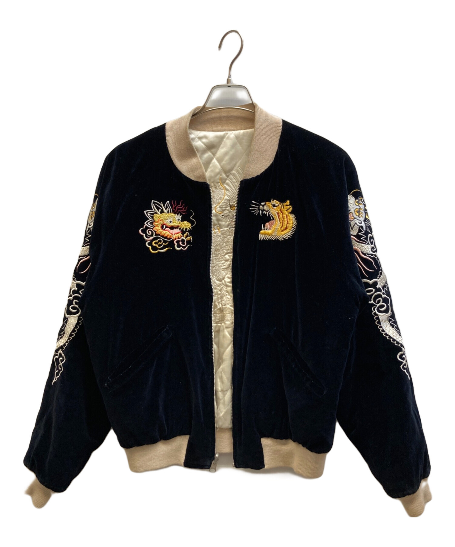 中古・古着通販】PINK DRAGON (ピンクドラゴン) ベロアリバーシブル