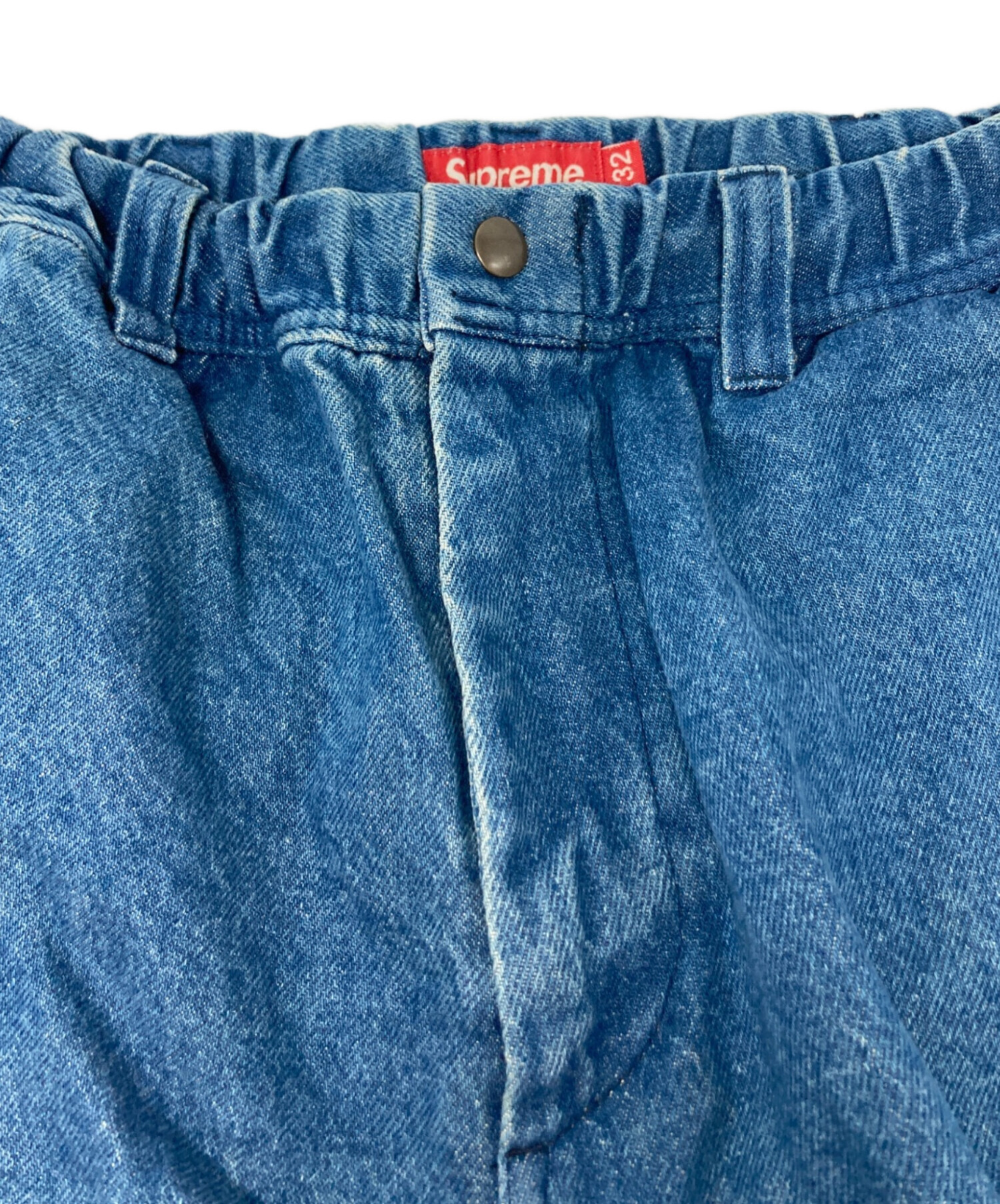 Supreme 22SS ダブルニーデニムペインターハーフパンツインディゴ 32 中古・古着通販】SUPREME (シュプリーム) 22SSデニムカーゴハーフ