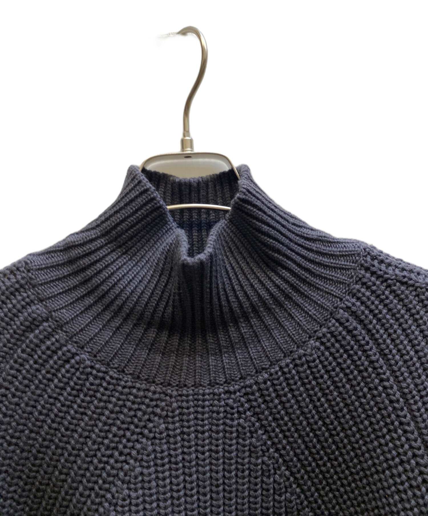 中古・古着通販】BATONER (バトナ―) シグネチャータートルネックニット