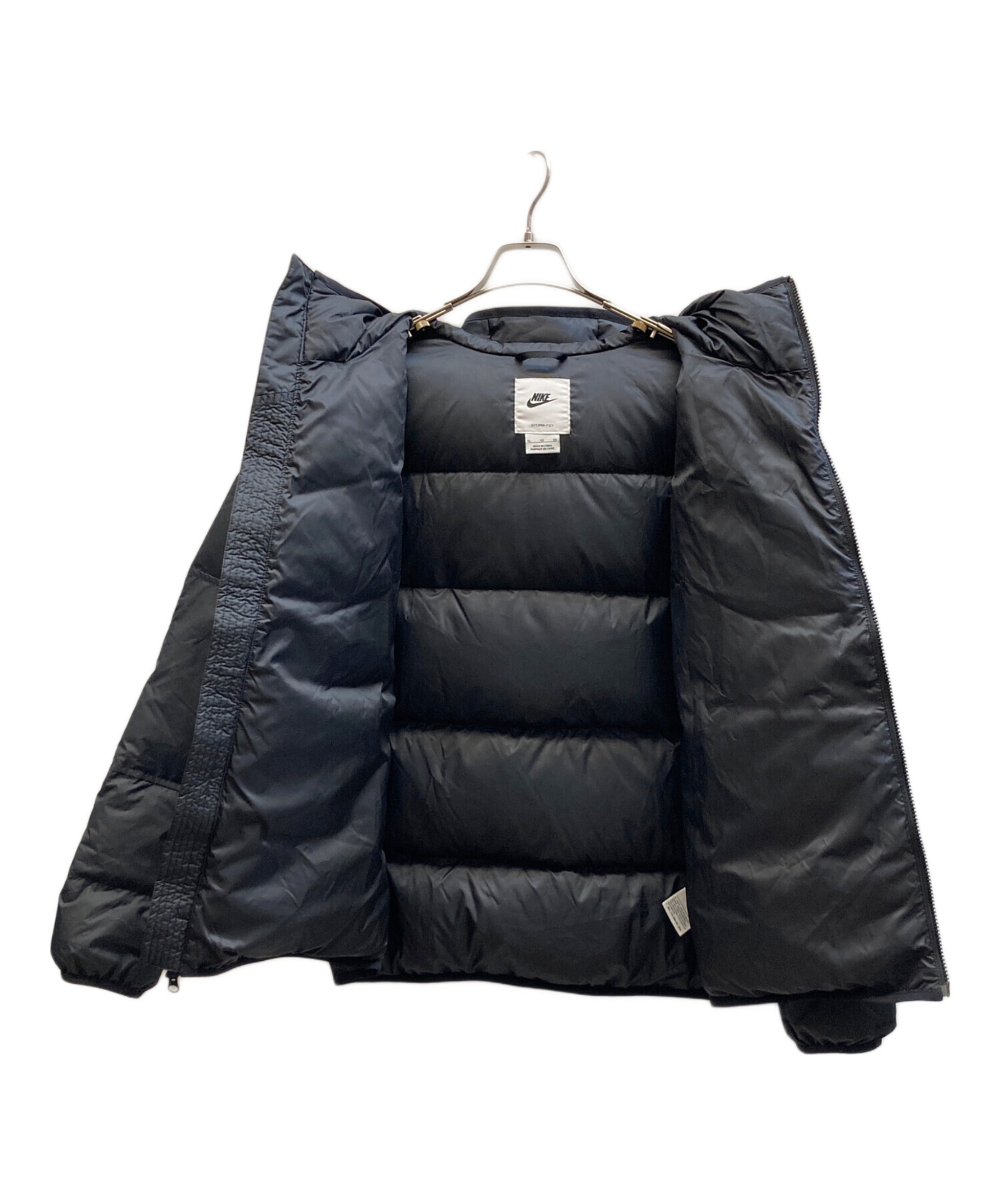 Nike golf ブラック ダウンジャケット 中古・古着通販】NIKE (ナイキ) ダウンジャケット 90s ブラック サイズ