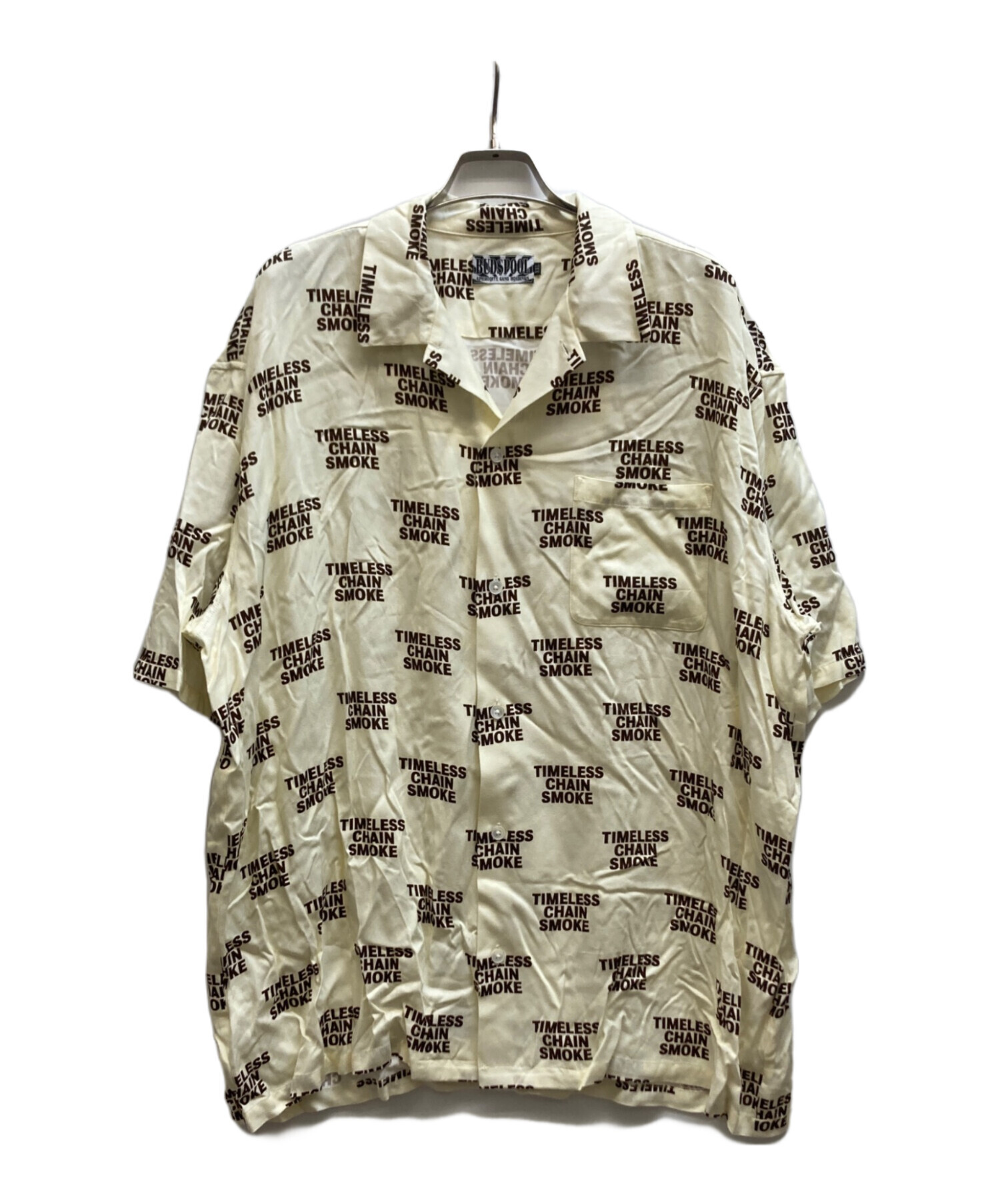 即完 BUDS POOL 舐達麻TCS PATTERN シャツ オーバーサイズ 中古・古着通販】BUDSPOOL (バッズプール) TCS PATTERN S/S SHIRT