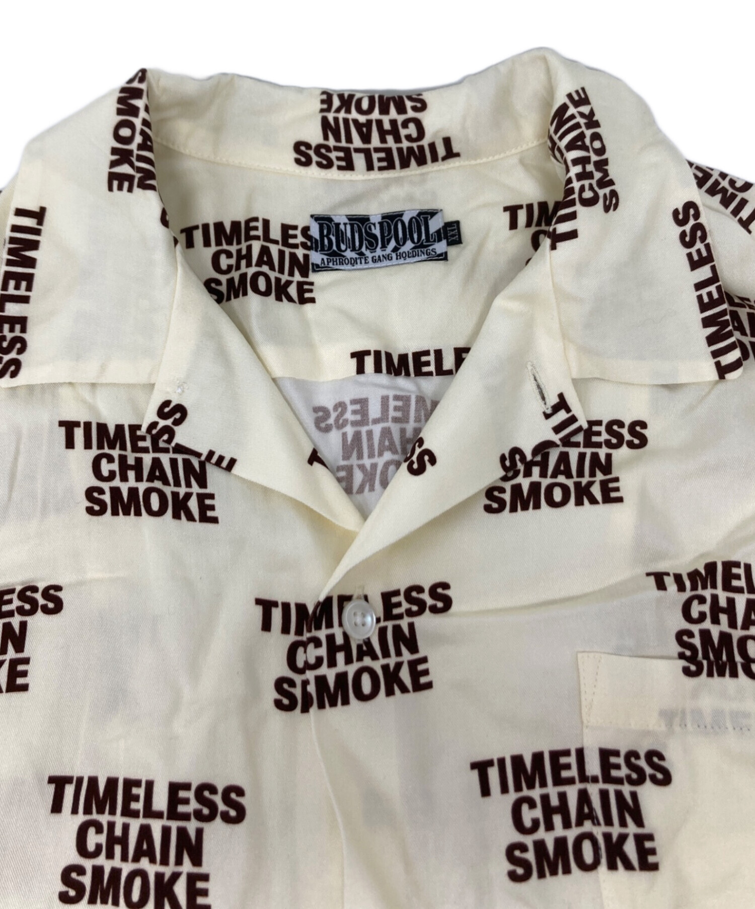 即完 BUDS POOL 舐達麻TCS PATTERN シャツ オーバーサイズ 中古・古着通販】BUDSPOOL (バッズプール) TCS PATTERN S/S SHIRT