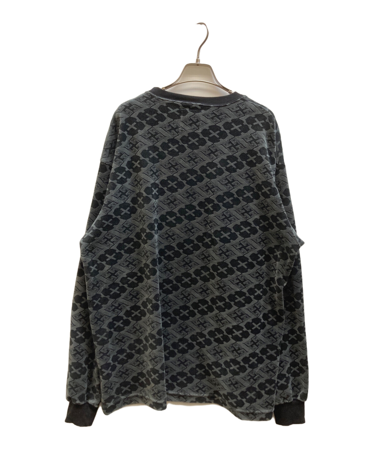 GAKKIN × BUDSPOOL 花罰家紋 VELOUR L/S TEE GAKKIN × BUDSPOOL 花罰家紋