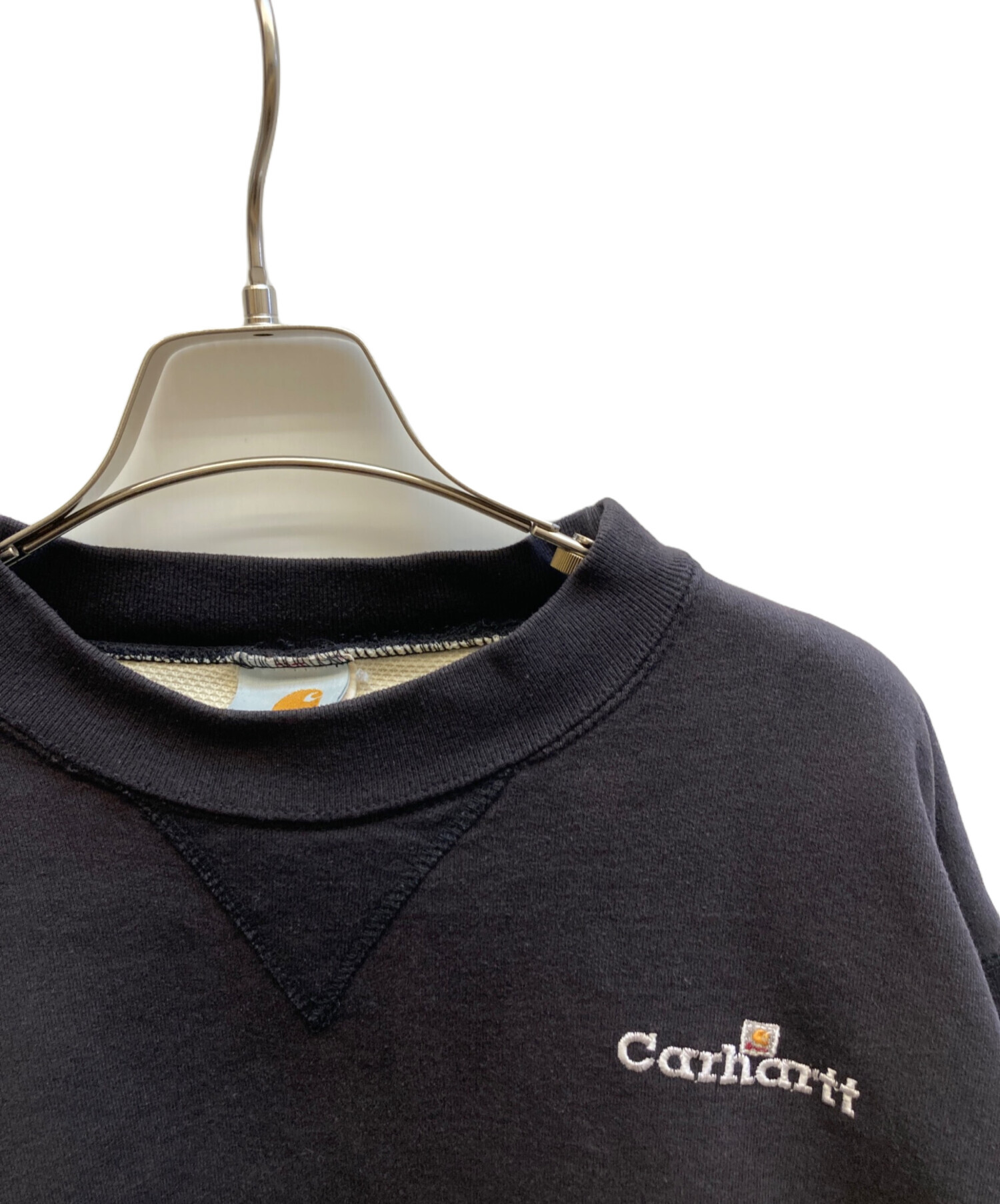 中古・古着通販】CarHartt (カーハート) ロゴ刺繍 クルーネック