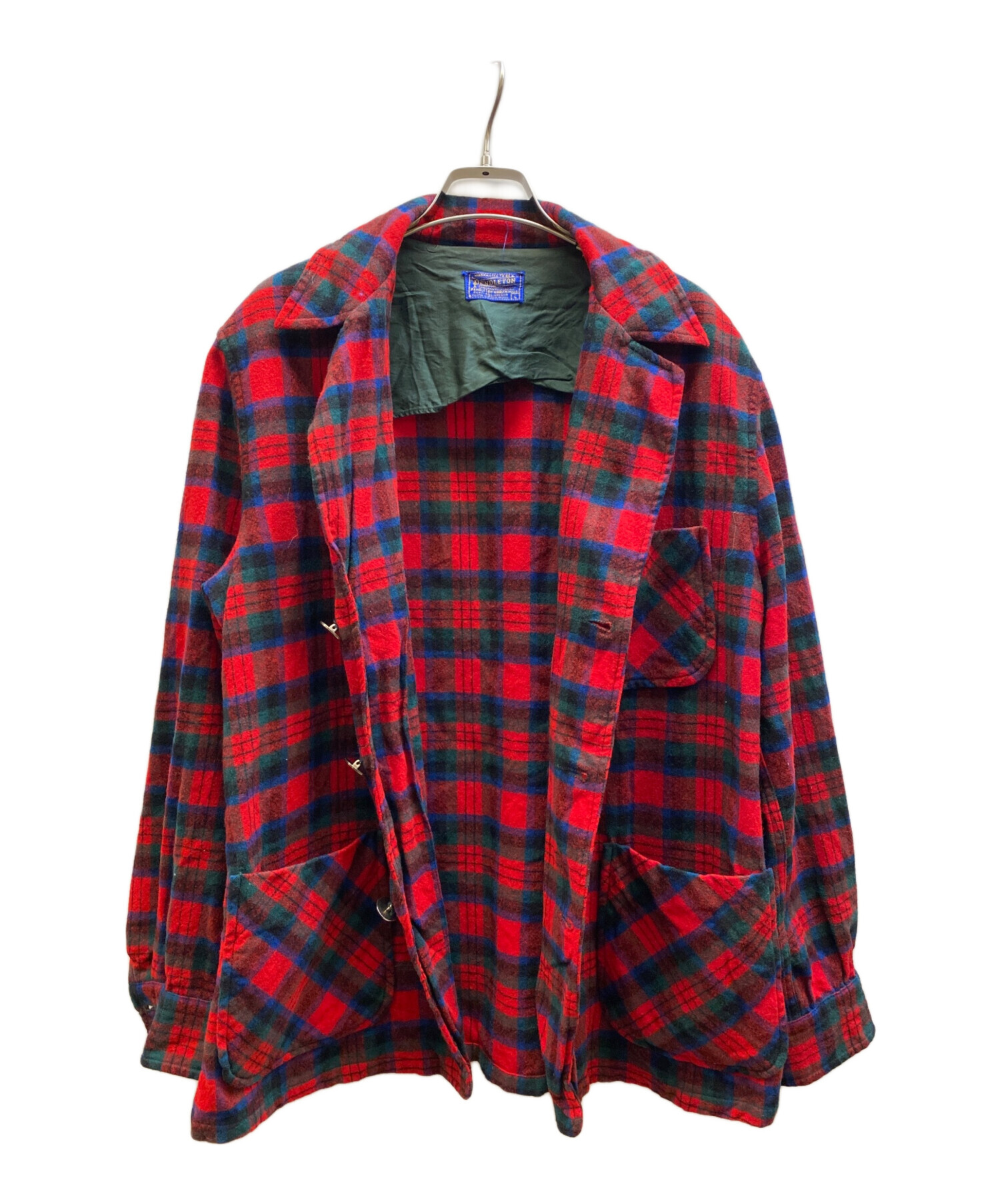 中古・古着通販】PENDLETON (ペンドルトン) ボートシャツ レッド