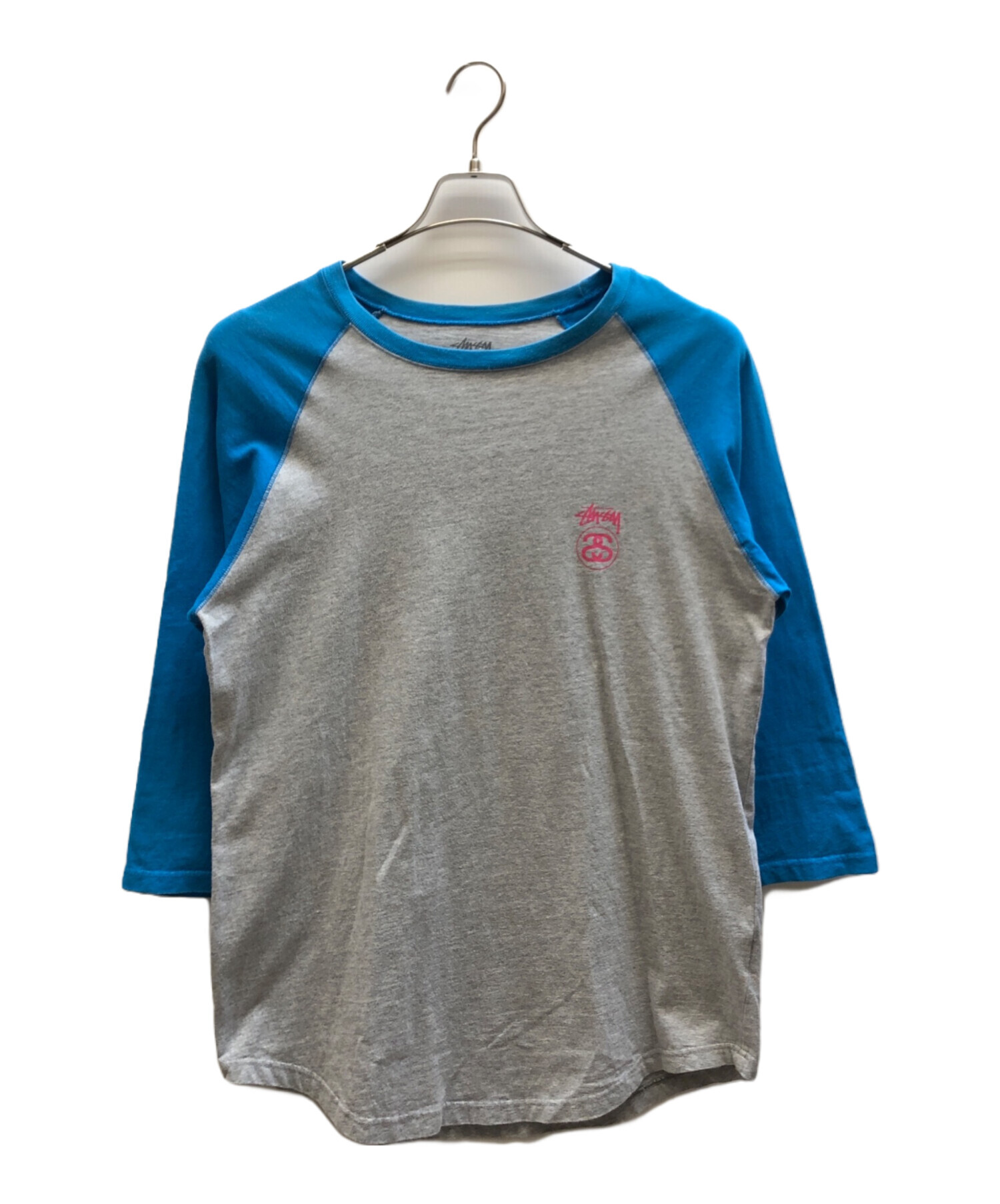 中古・古着通販】stussy (ステューシー) ラグランカットソー グレー