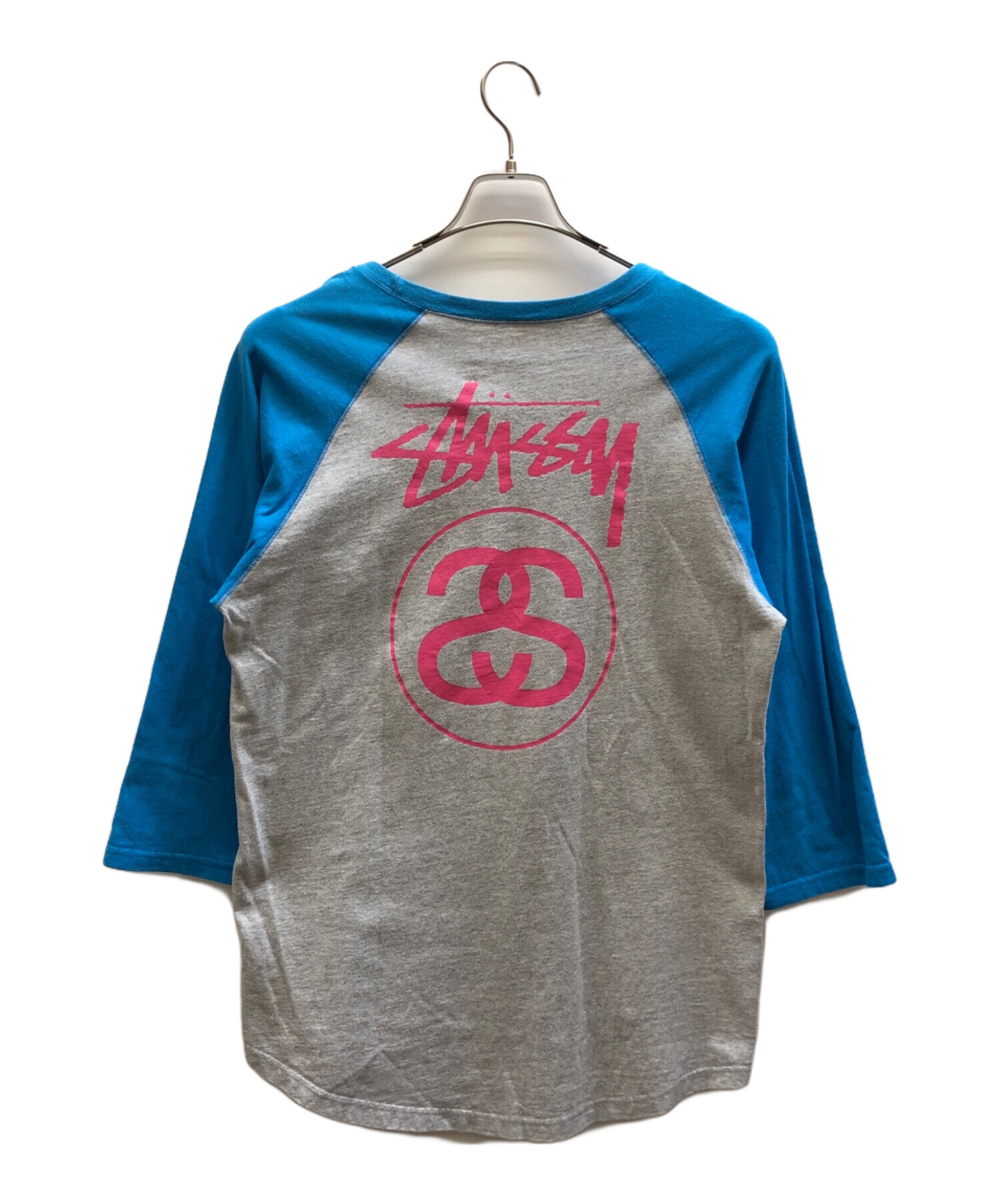 中古・古着通販】stussy (ステューシー) ラグランカットソー グレー