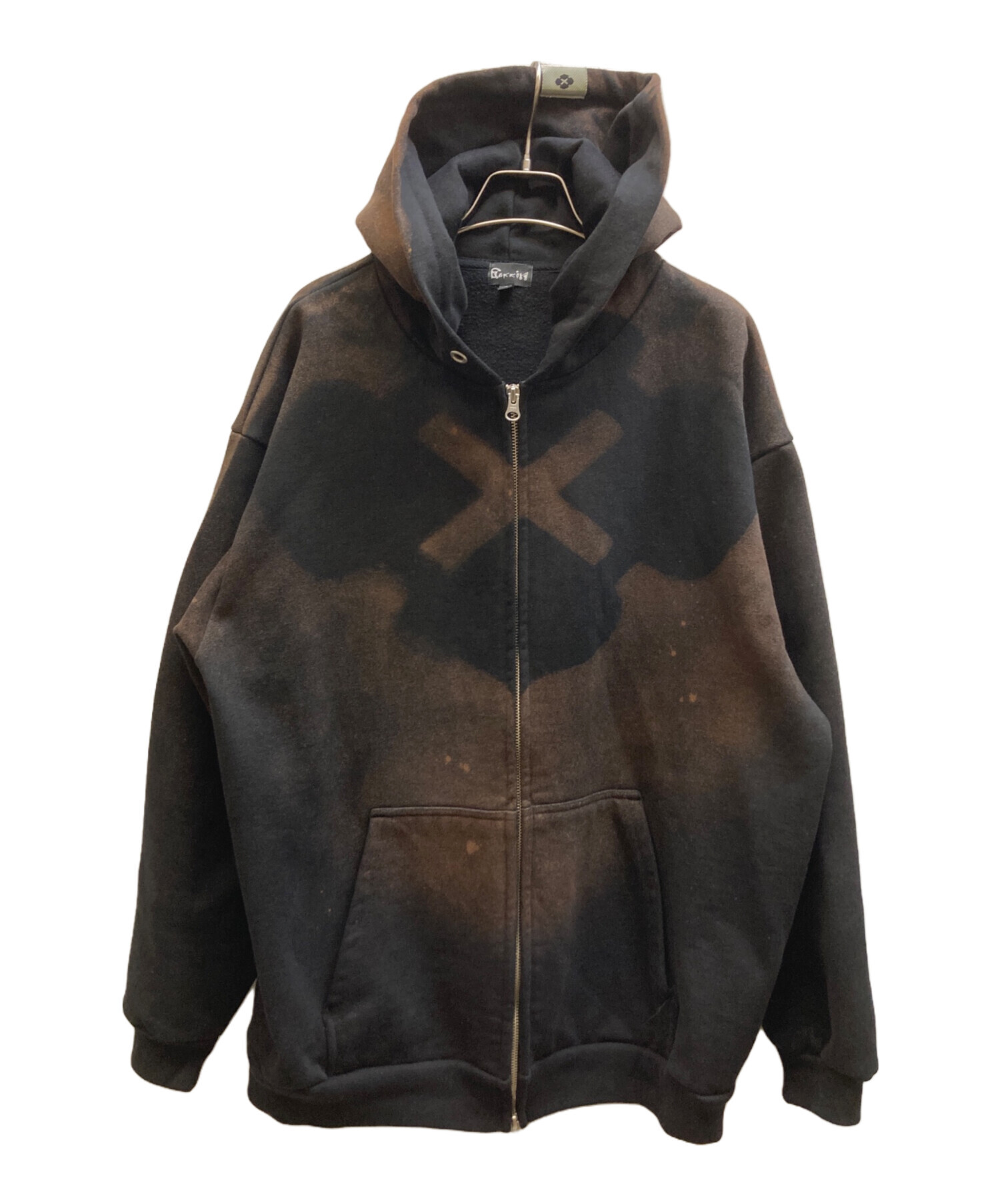 GAKKIN DYED HANABATSU ZIP HOODIE NUBIAN x GAKKIN HANABATSU TECH 