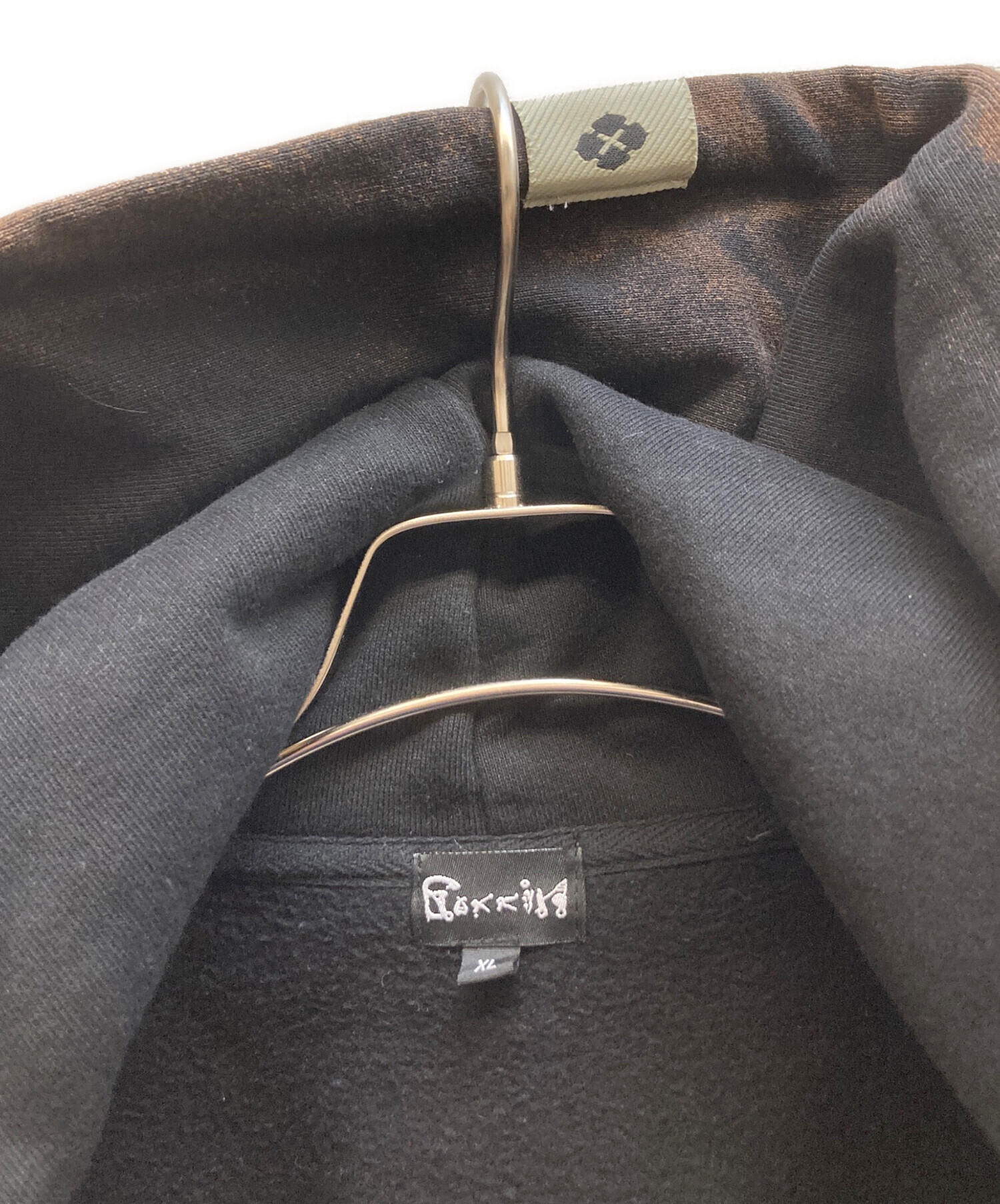 中古・古着通販】GAKKIN (ガッキン) DIED HANABATSU ZIP HOODIE 