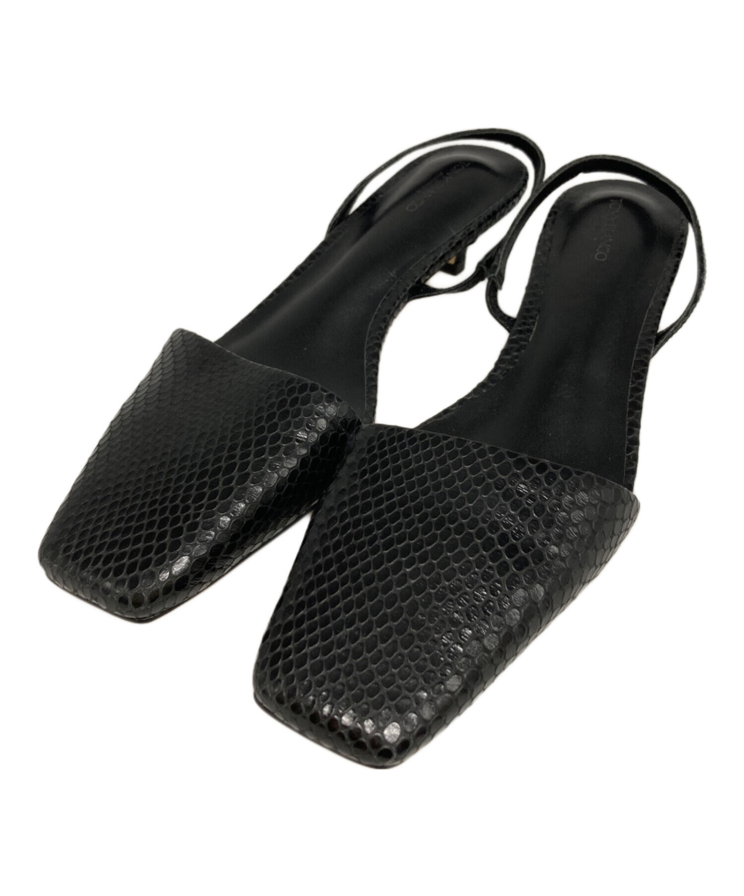 TONY BIANCO ストラップサンダル ブラック TONY BIANCO ブラック ストラップサンダル 7 セール】 TONY BIANCO