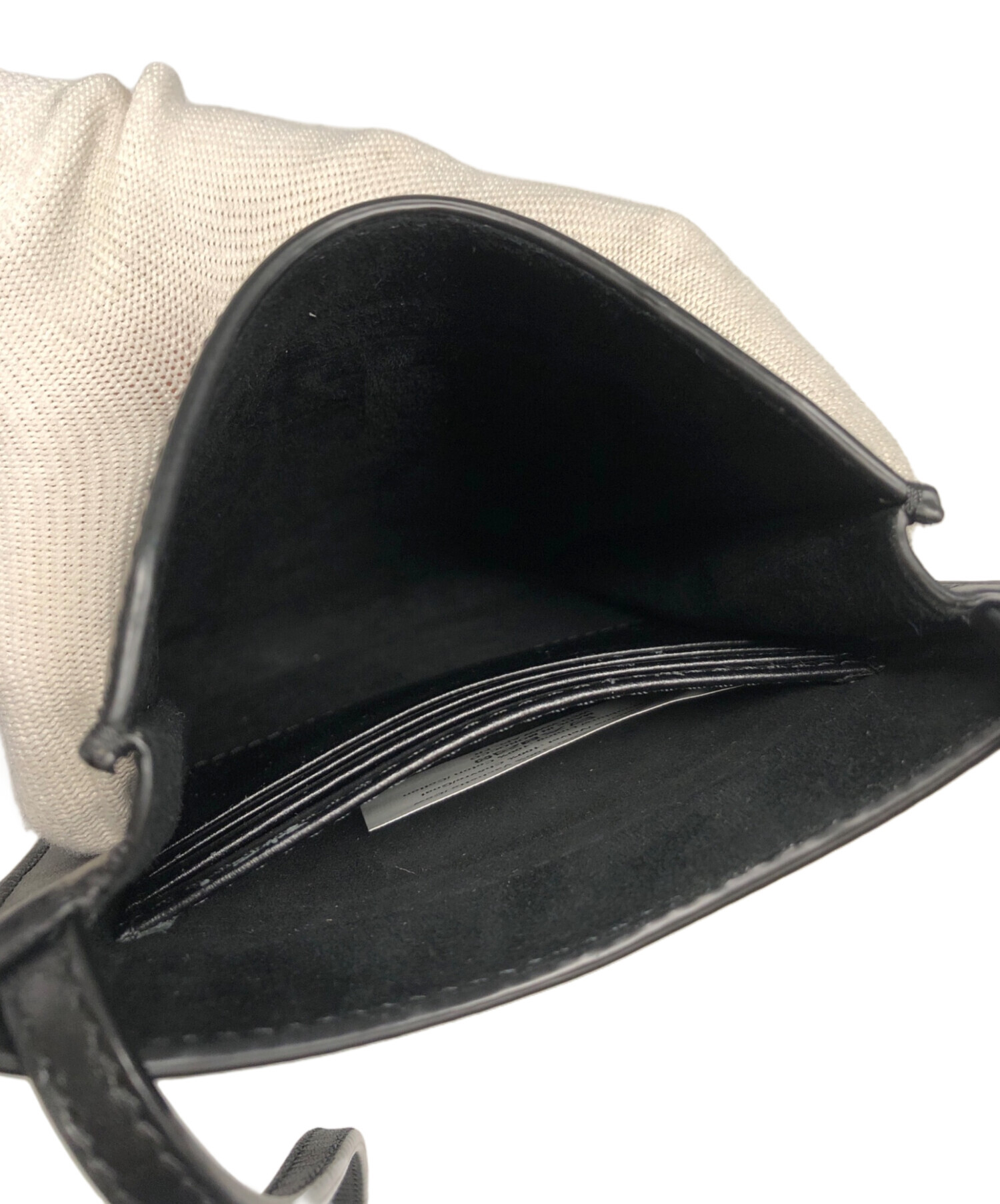 中古・古着通販】A.P.C. (アーペーセー) レザーネックポーチ ブラック