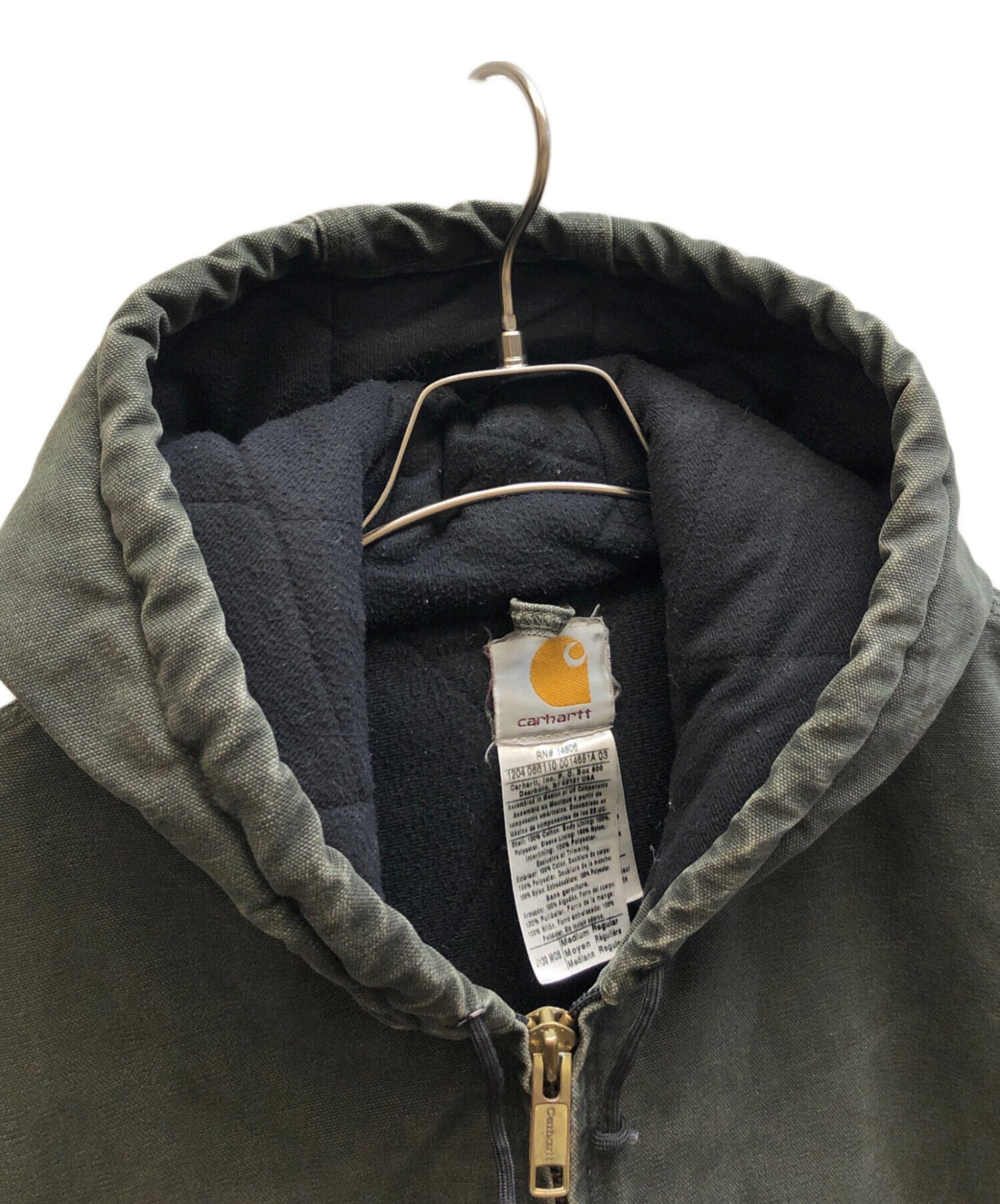 中古・古着通販】CarHartt (カーハート) アクティブジャケット モス