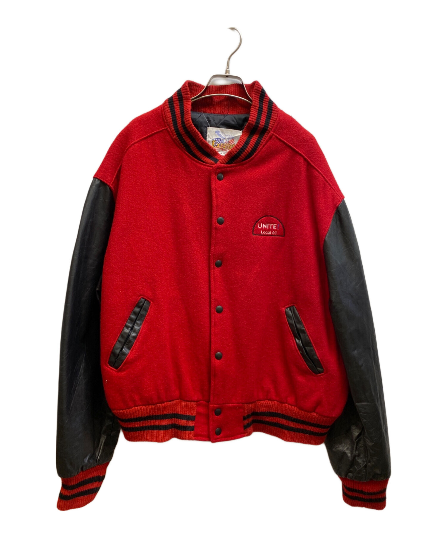 中古・古着通販】EXCELLED (エクセル) スタジャン レッド サイズ:L