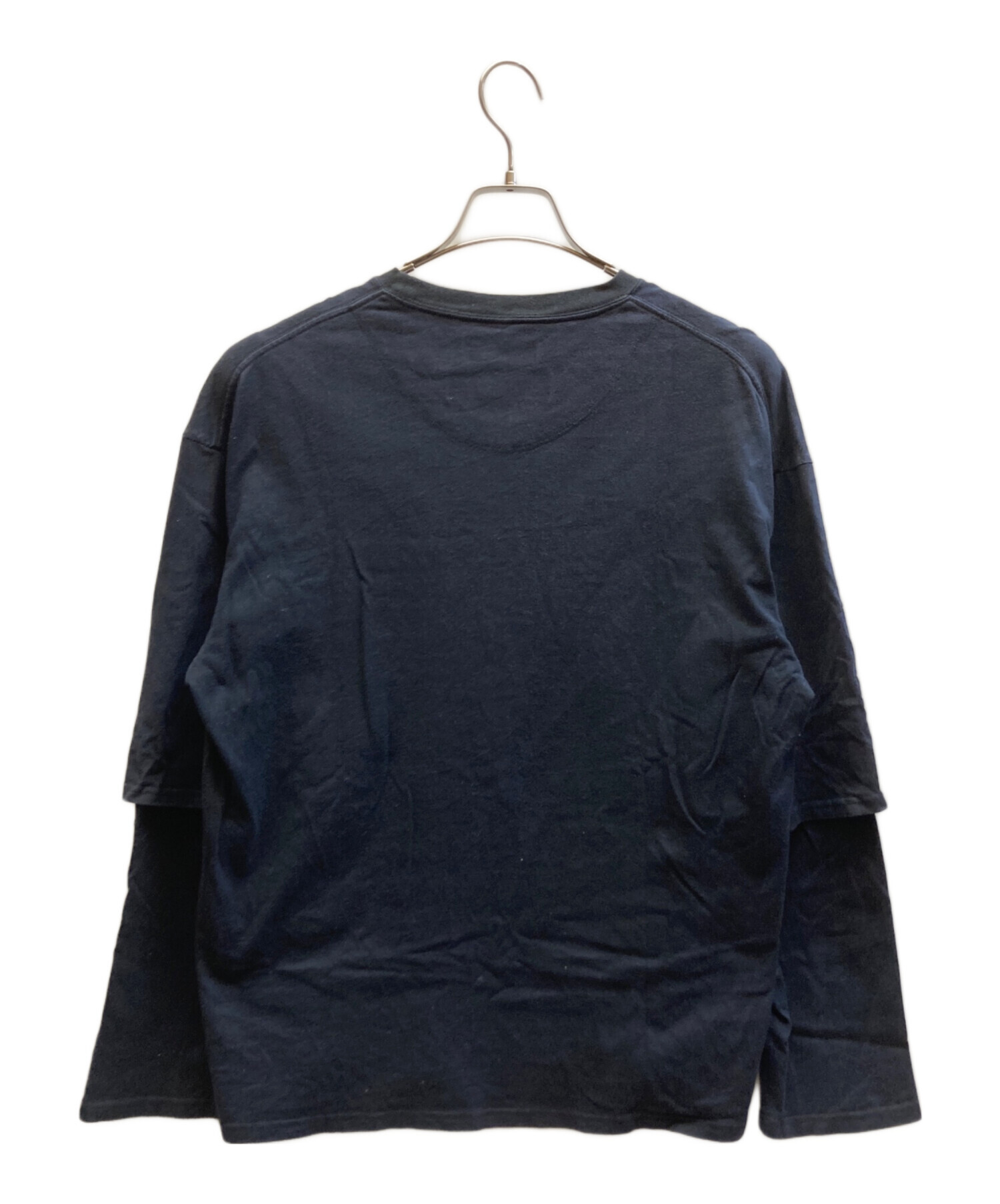 DAIRIKU × TTT_MSW / Layered Tshirt/FREE/コットン/NVY/TD03c 中古・古着通販】TTT MSW (ティー) DAIRIKU (ダイリク) Layered Tshirt