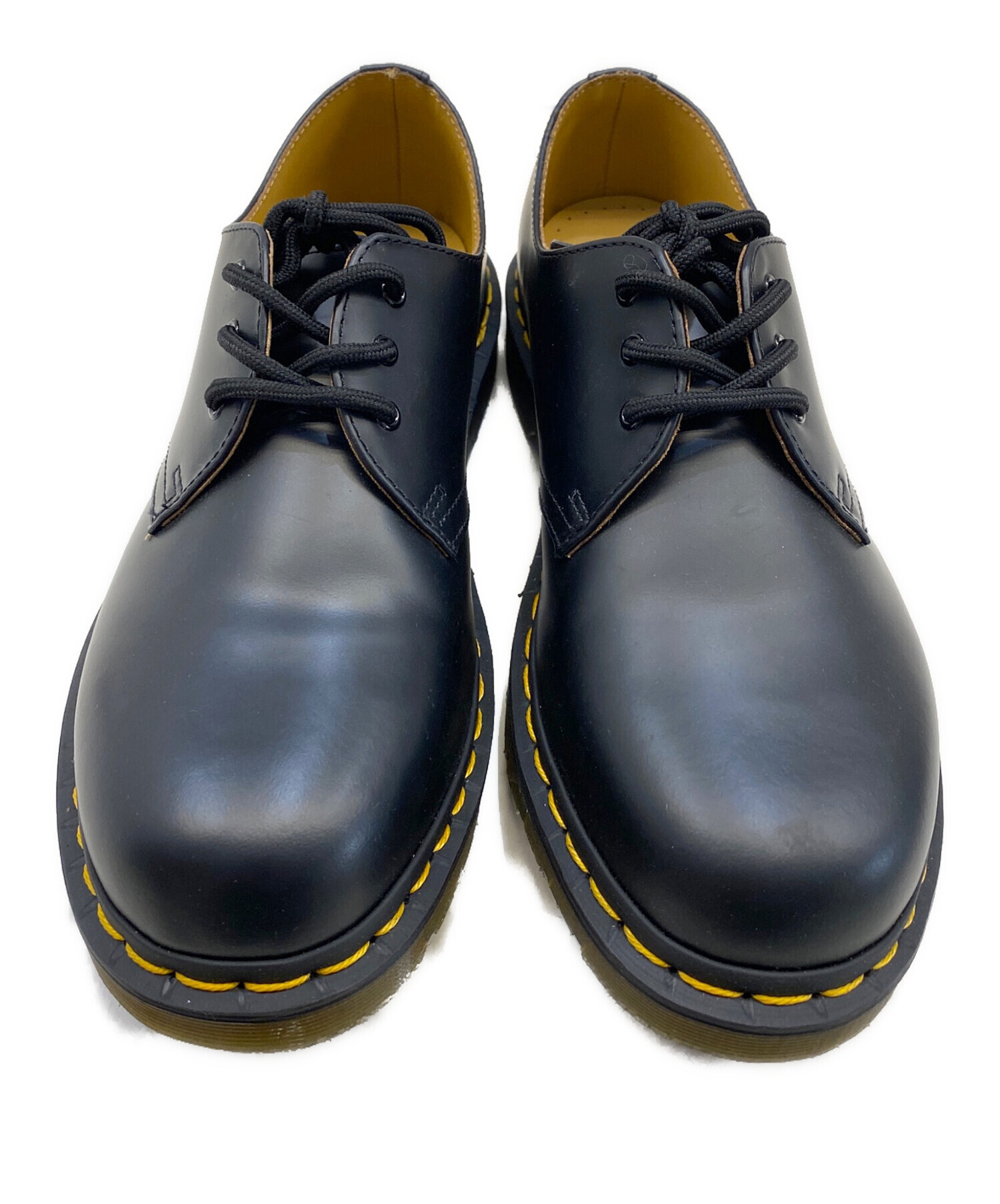 青*ゴ様 Dr. Martens ブラックレザー ドレスシューズ 青*ゴ様 Dr. Martens ブラックレザー ドレスシューズ 青*ゴ様 Dr. Martens