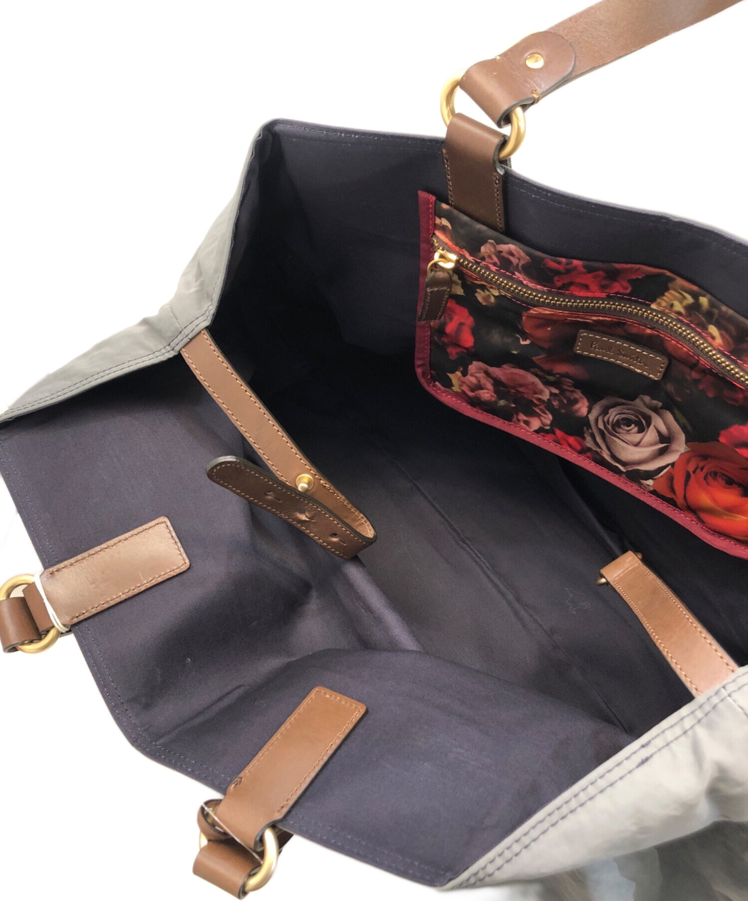 中古・古着通販】PAUL SMITH (ポールスミス) ナイロンハンドバッグ