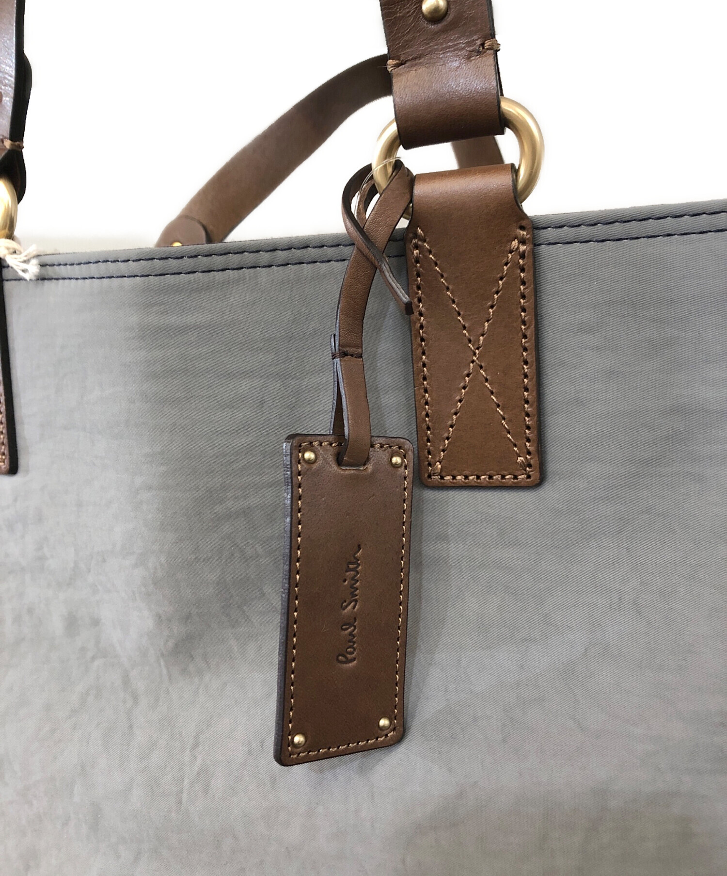 中古・古着通販】PAUL SMITH (ポールスミス) ナイロンハンドバッグ