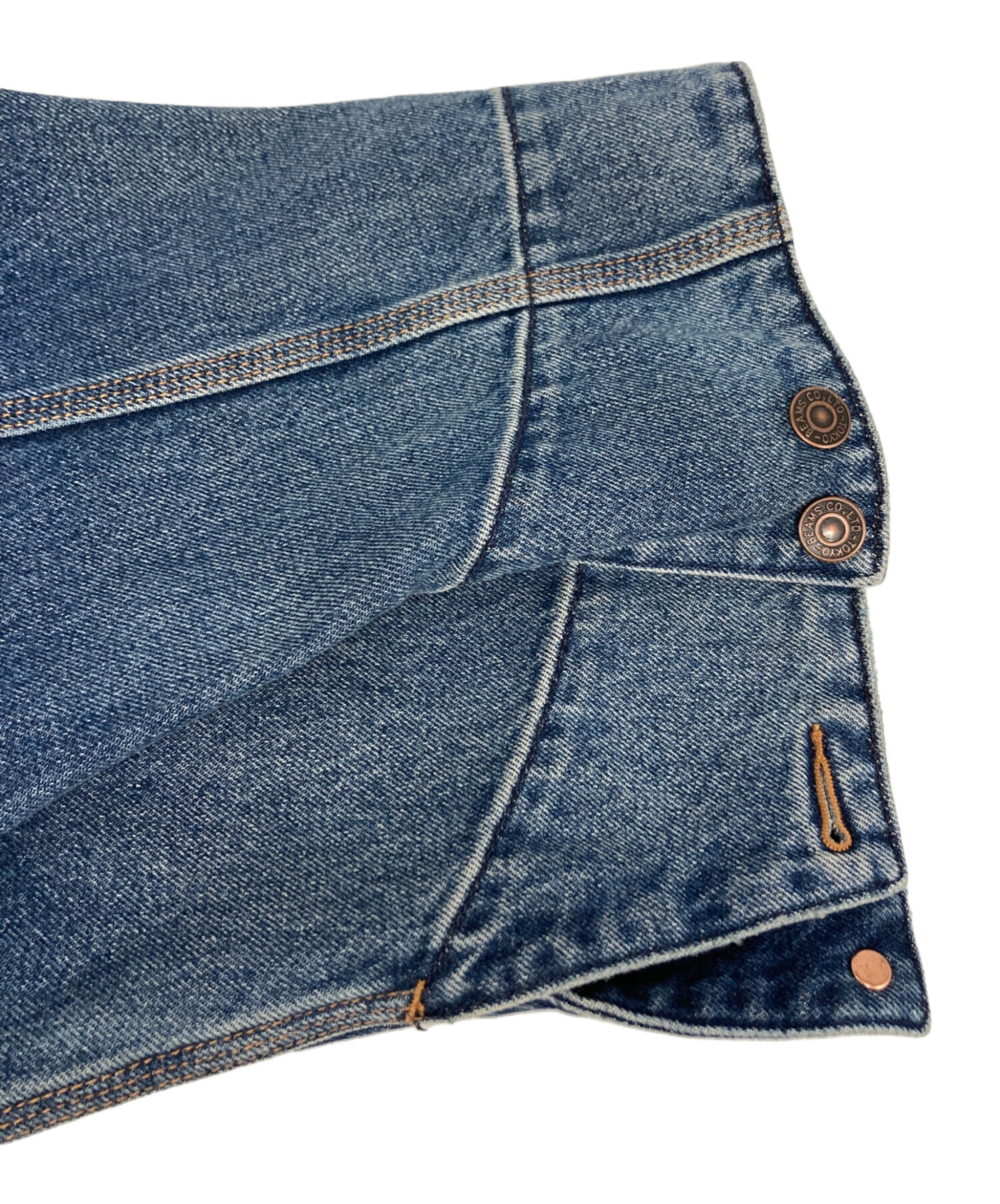 中古・古着通販】BEAMS (ビームス) ルーズ デニム カバーオール