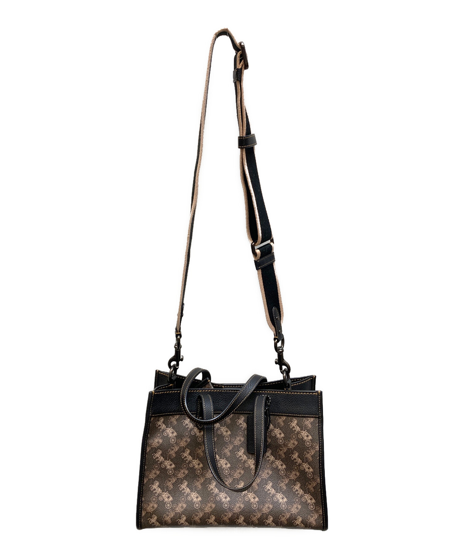 中古・古着通販】COACH (コーチ) フィールド トート 30 ウィズ ホース